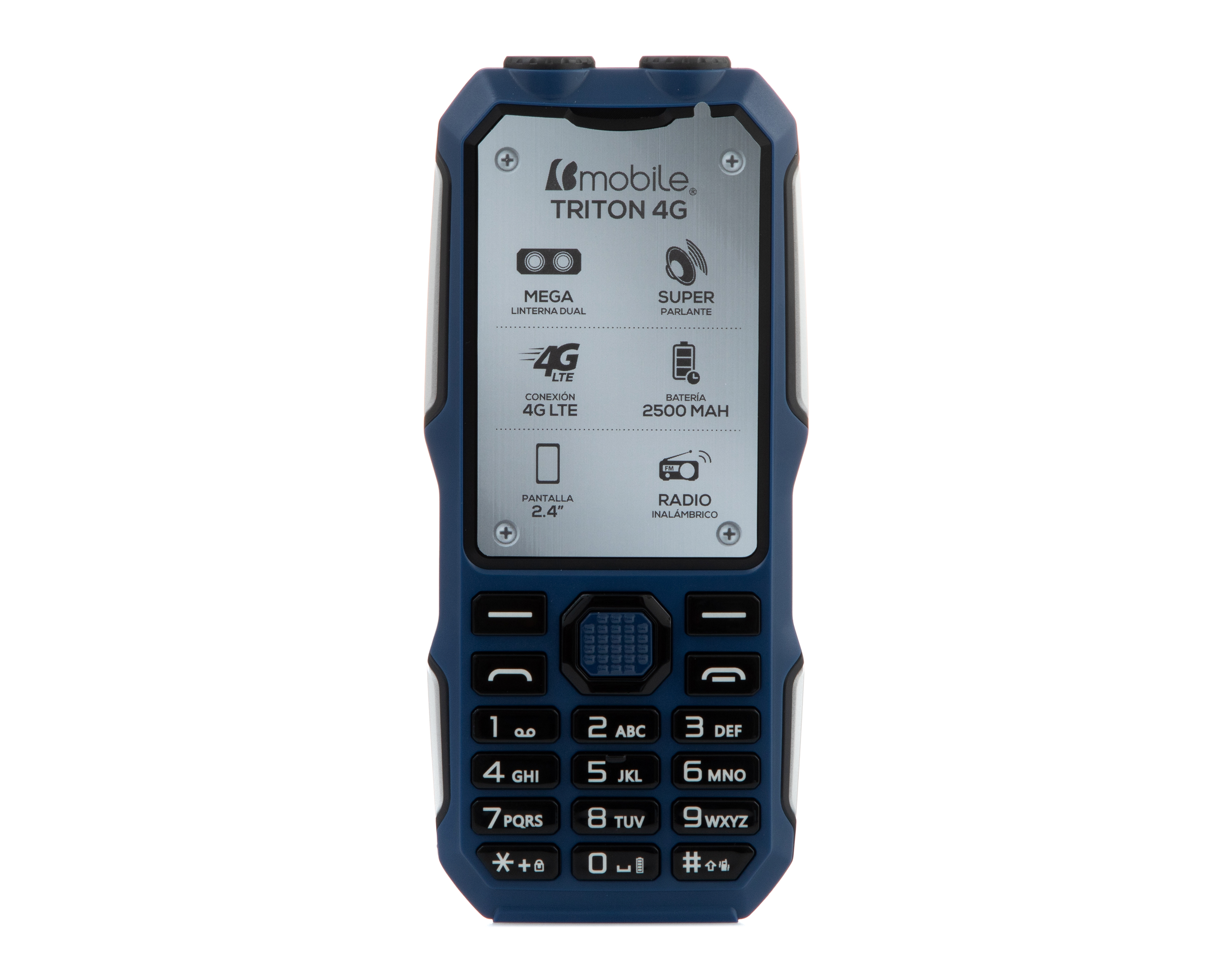 Foto 3 | Foto 3 | Celular Bmobile Tritón Liberado 128 MB Azul