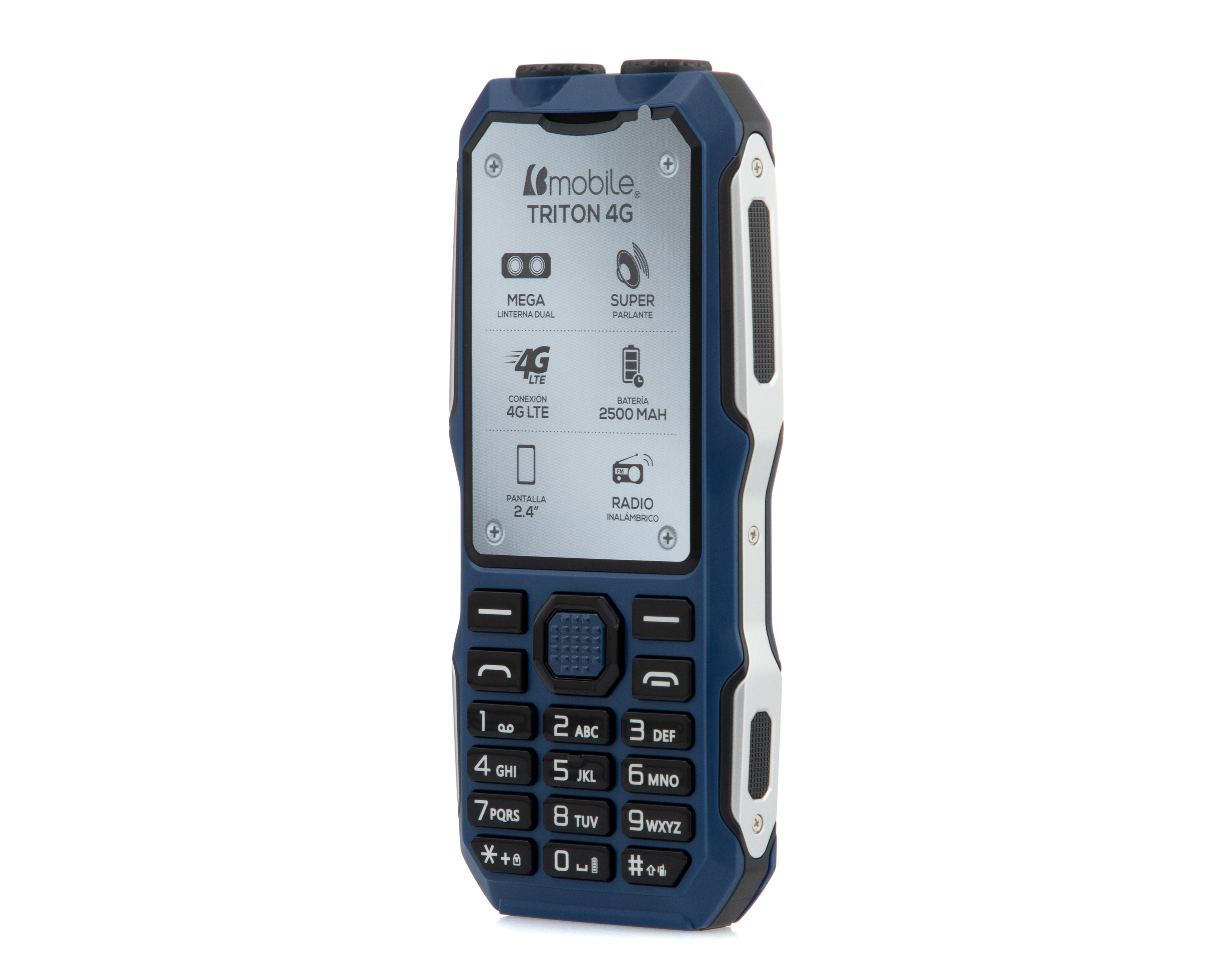 Foto 5 pulgar | Foto 4 | Celular Bmobile Tritón Liberado 128 MB Azul