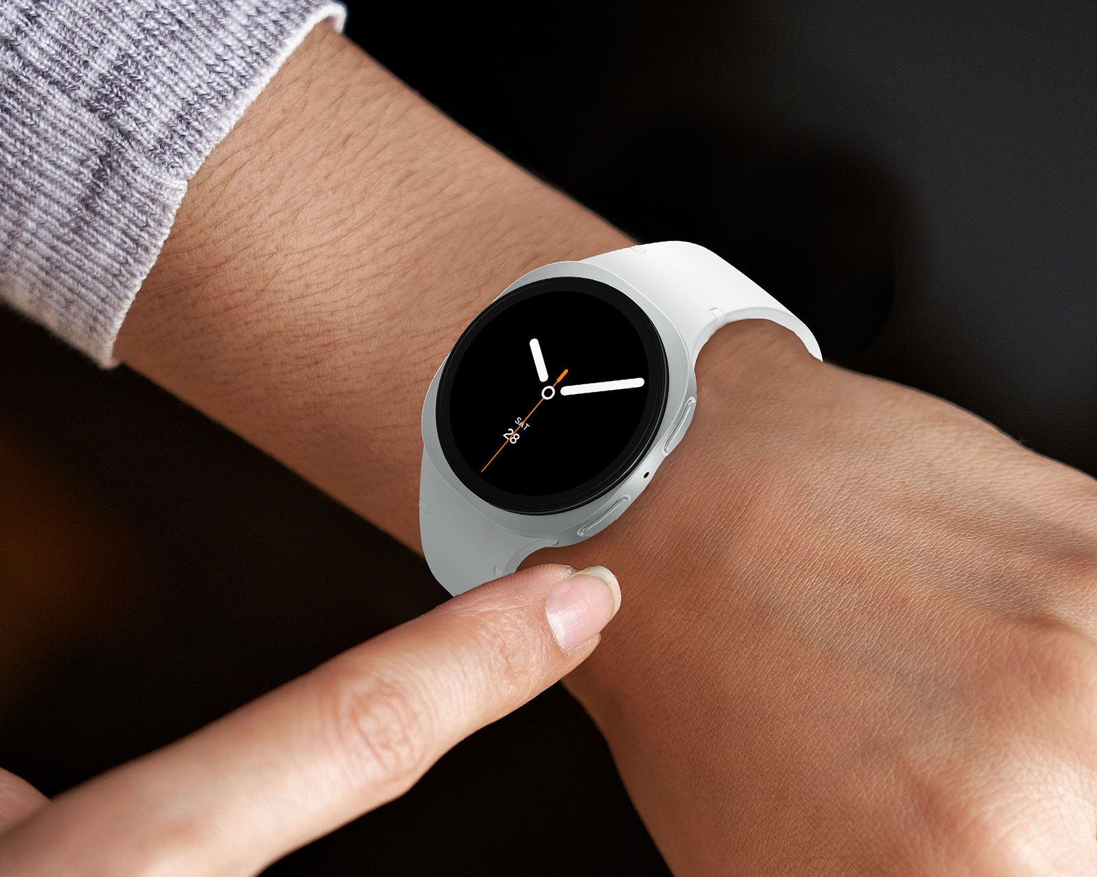 Foto 6 pulgar | Foto 5 | Smartwatch Samsung Watch 8 44 mm Resistente al Agua Plata