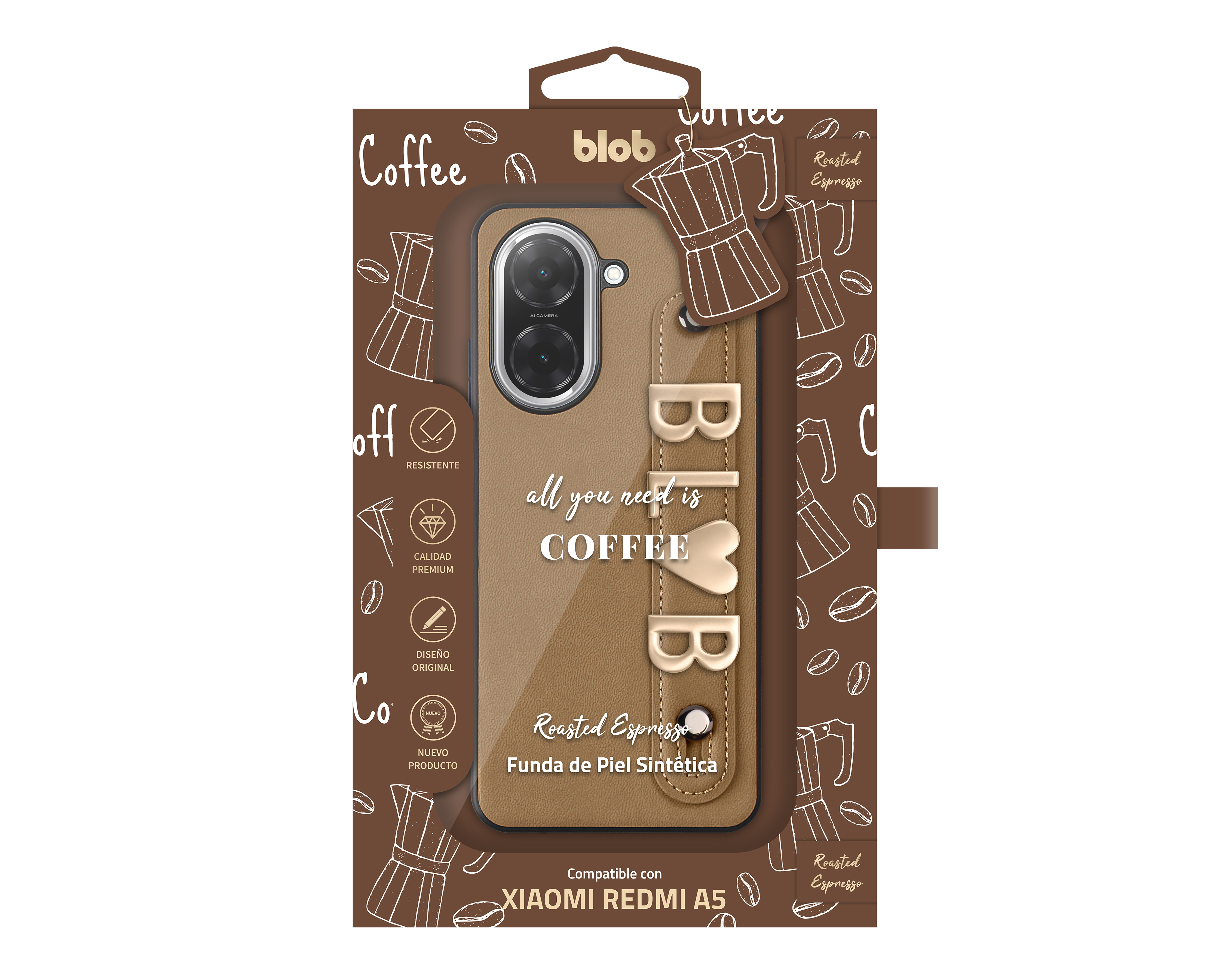Foto 3 | Foto 3 | Funda Café Blob para Redmi A5