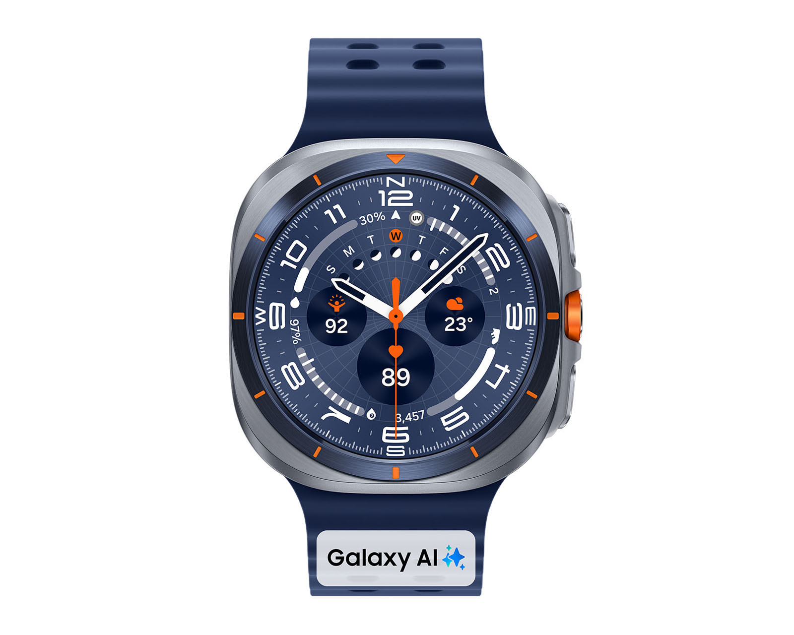 Foto 3 pulgar | Foto 2 | Smartwatch Samsung Galaxy Watch Ultra 47 mm Azul Titanio