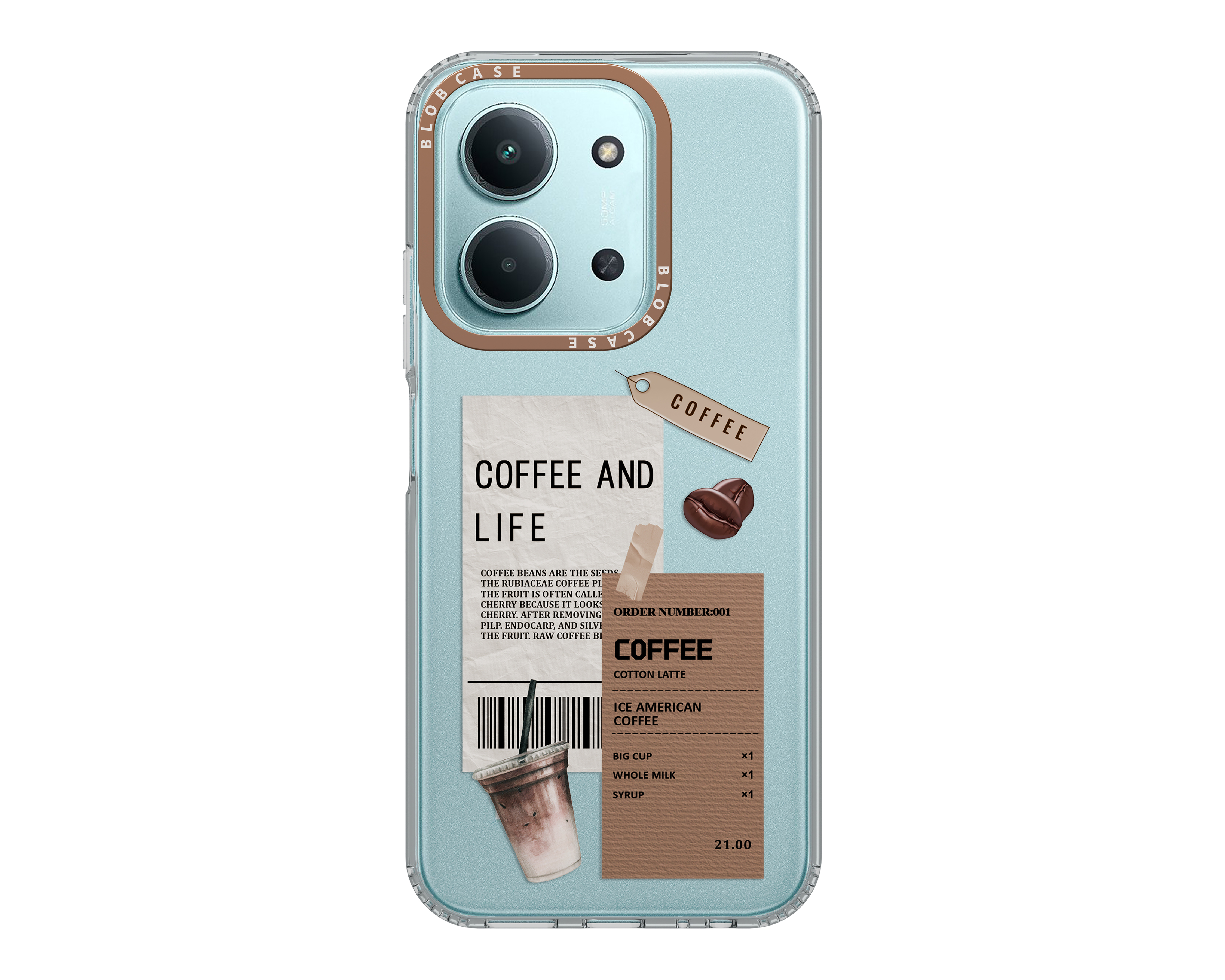 Foto 2 pulgar | Foto 1 | Funda de Policarbonato Blob para Xiaomi Redmi 15C