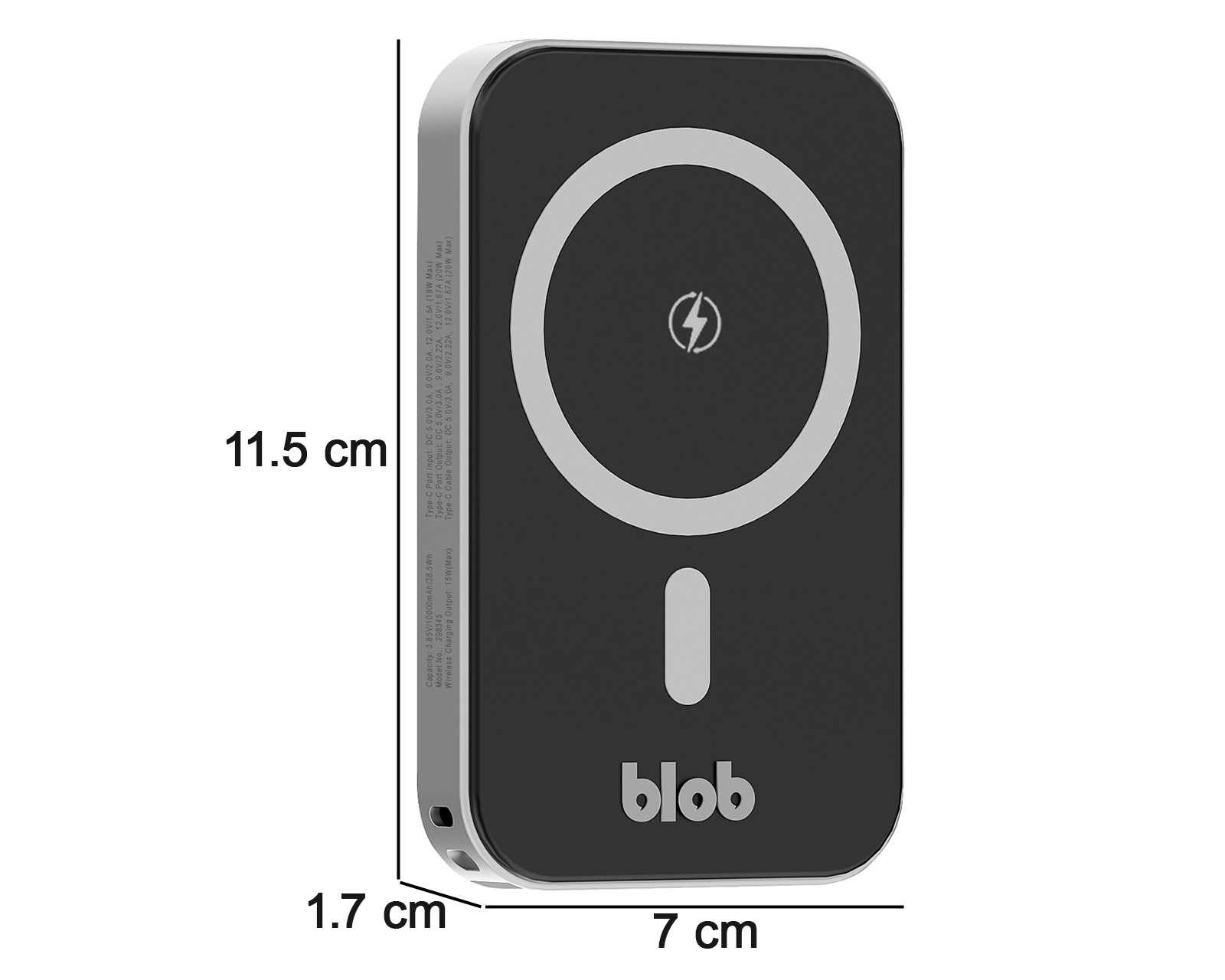Foto 7 | Foto 7 | Batería Portátil Blob 10000 mAh