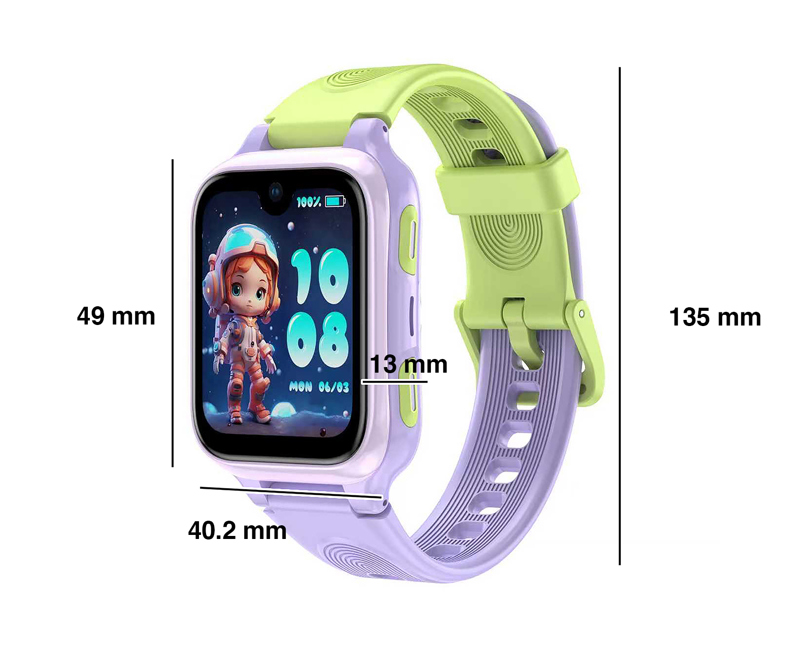 Foto 7 | Foto 7 | Smartwatch Lagenio K9 1.78 Pulgadas con GPS