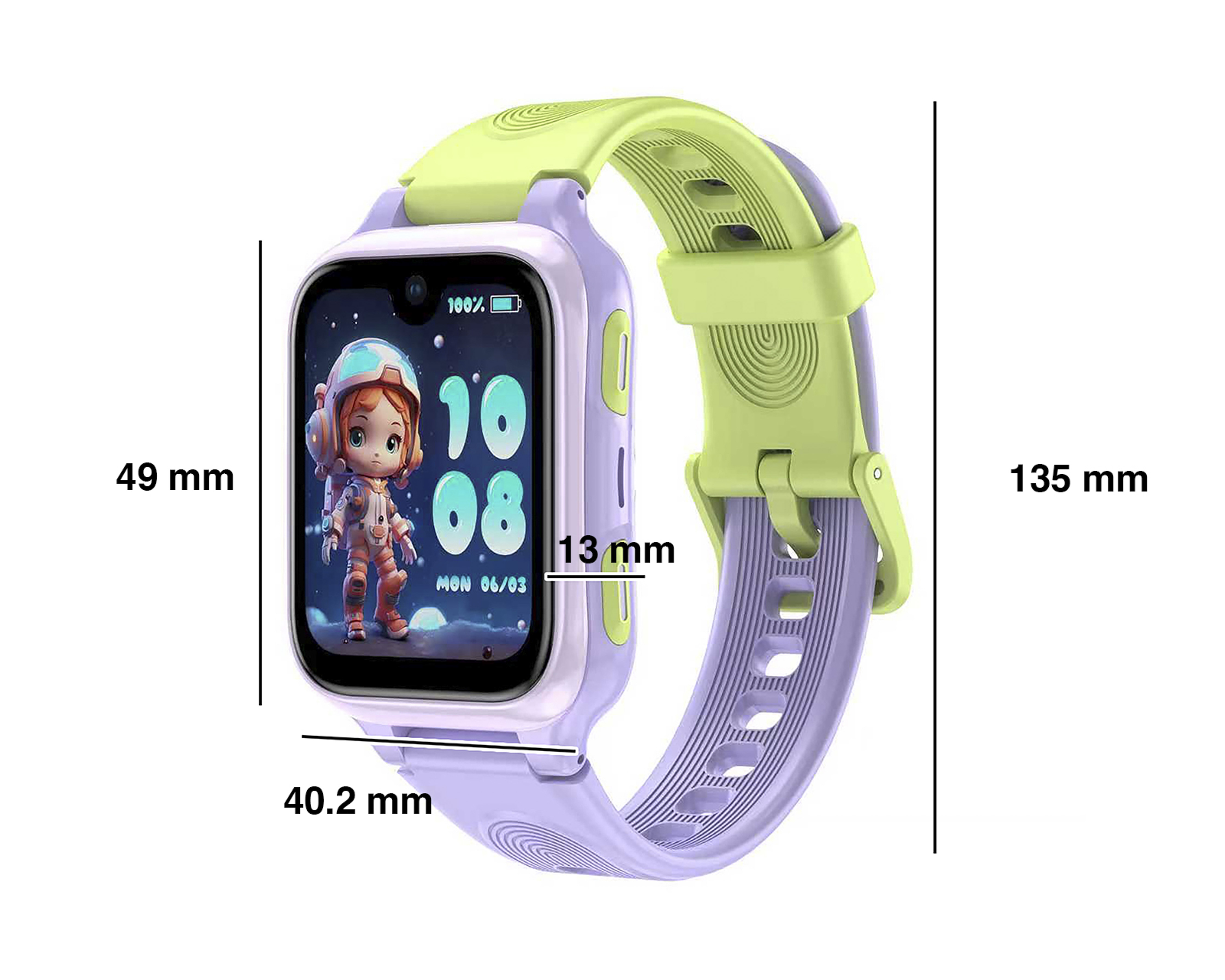 Foto 9 pulgar | Foto 8 | Smartwatch Lagenio K9 1.78 Pulgadas con GPS