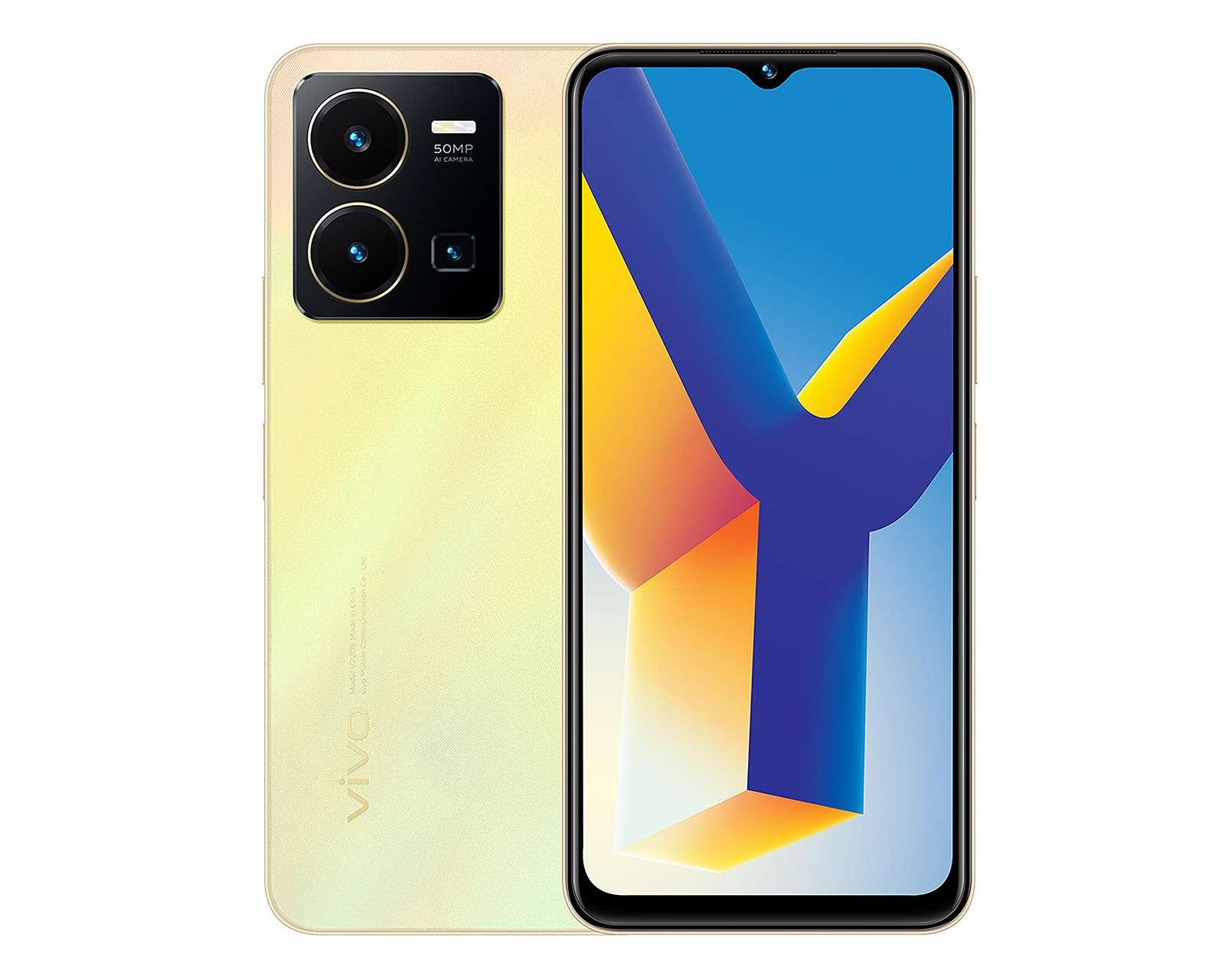 Foto 1 | Foto 1 | Celular Vivo Liberado Y35 128 GB Dorado