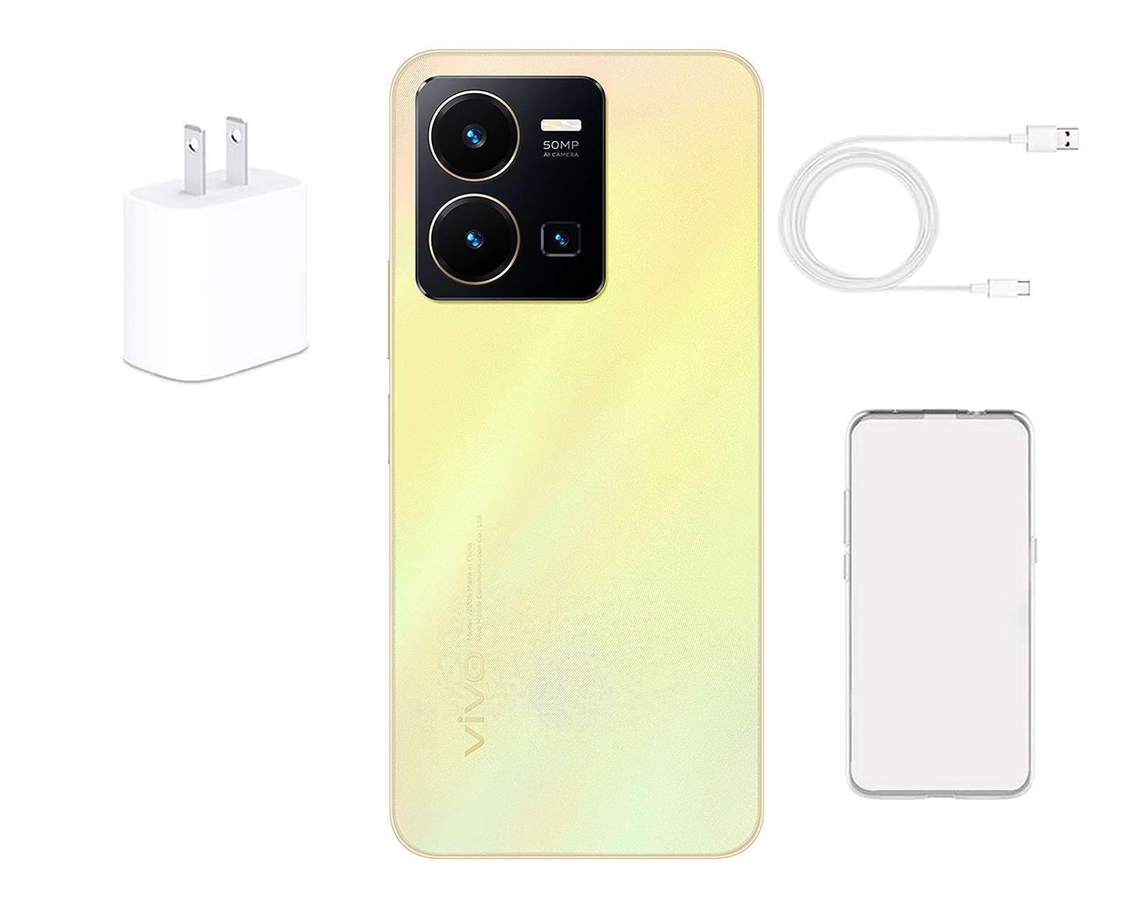 Foto 6 | Foto 6 | Celular Vivo Liberado Y35 128 GB Dorado