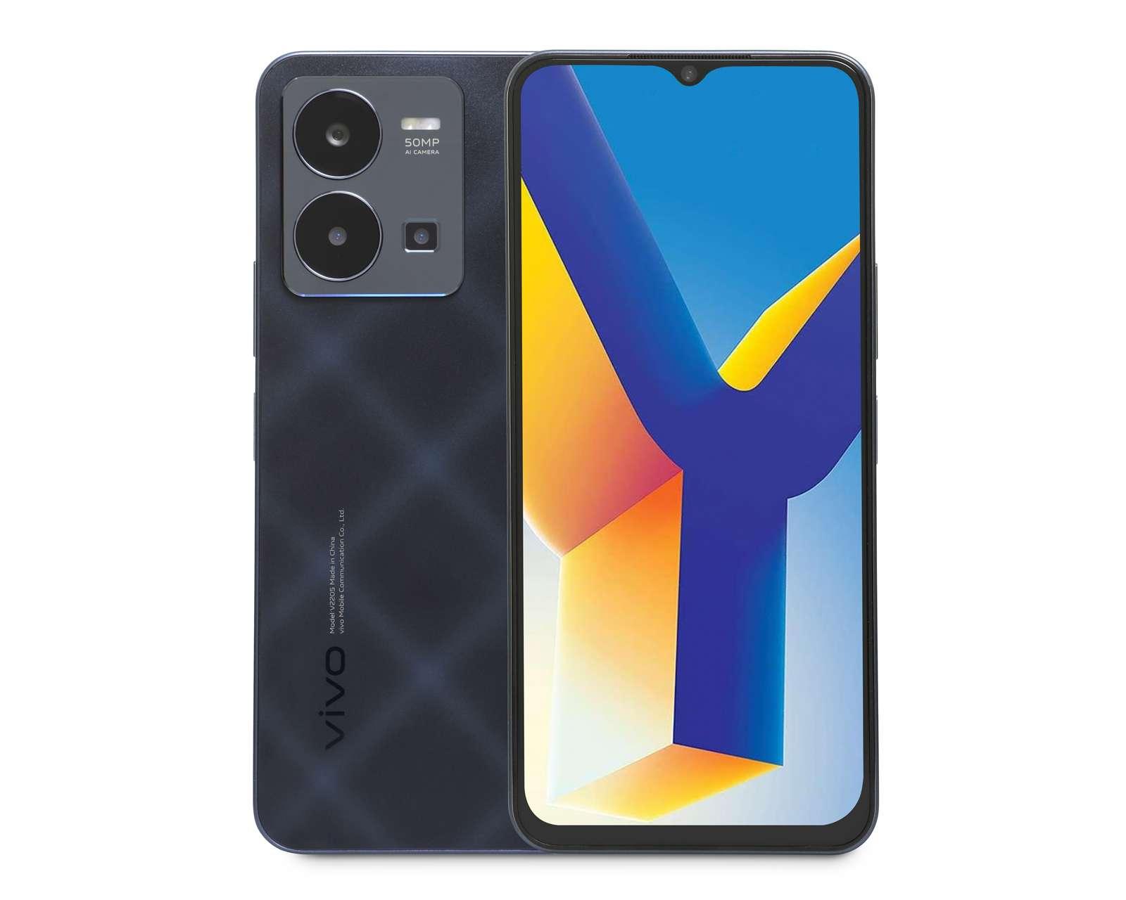 Celular Vivo Liberado Y35 128 GB Negro