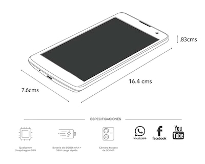 Foto 7 | Foto 7 | Celular Vivo Liberado Y22S 128 GB Azul