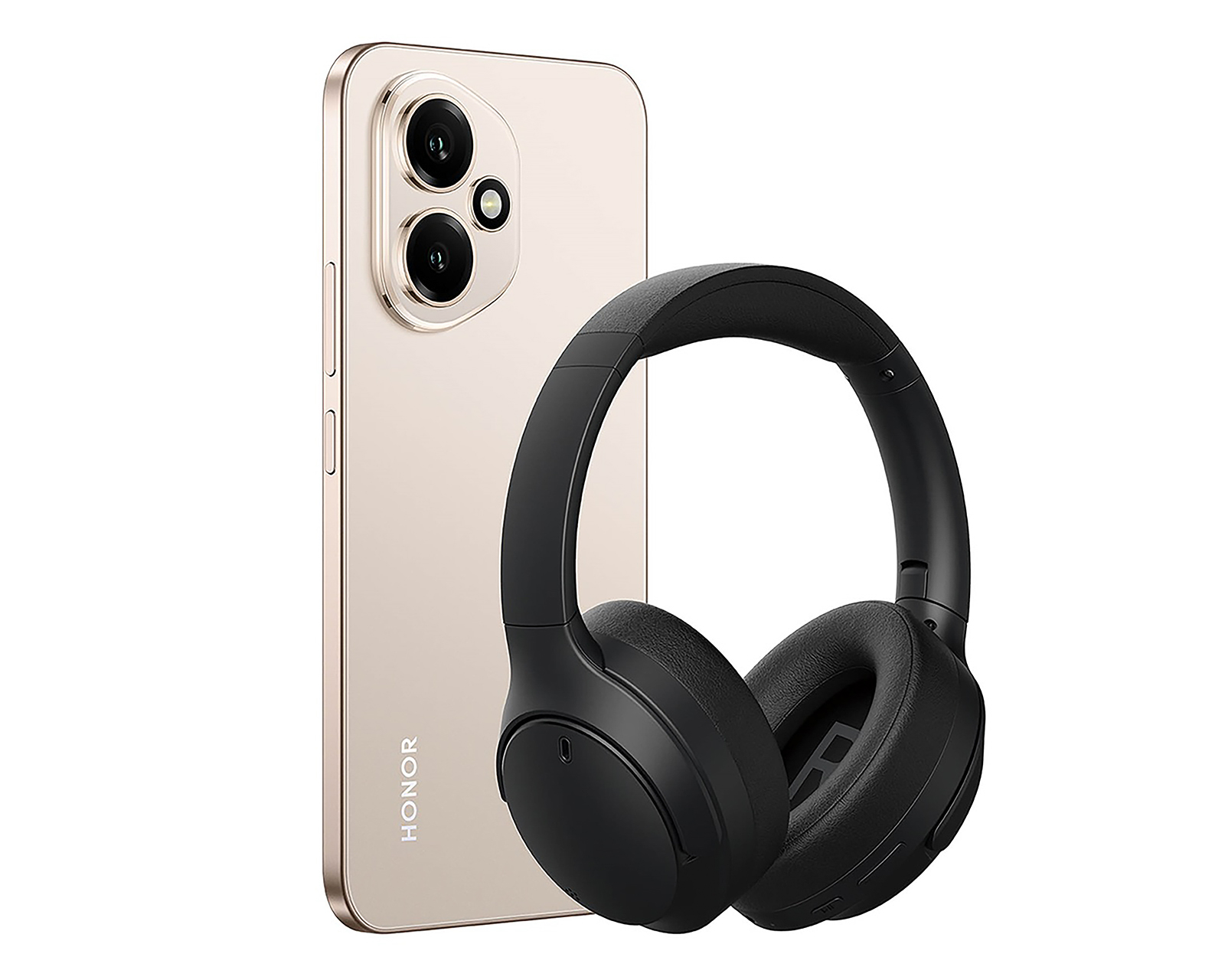 Foto 5 pulgar | Foto 4 | Movistar Honor 400 512 GB Dorado + Audífonos