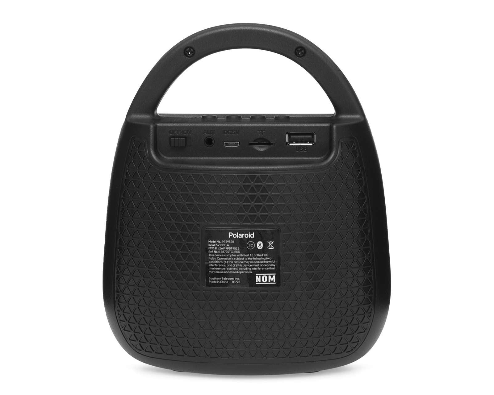 Foto 5 pulgar | Foto 4 | Bocina Bluetooth Portátil Polaroid PBT9528 Batería Recargable