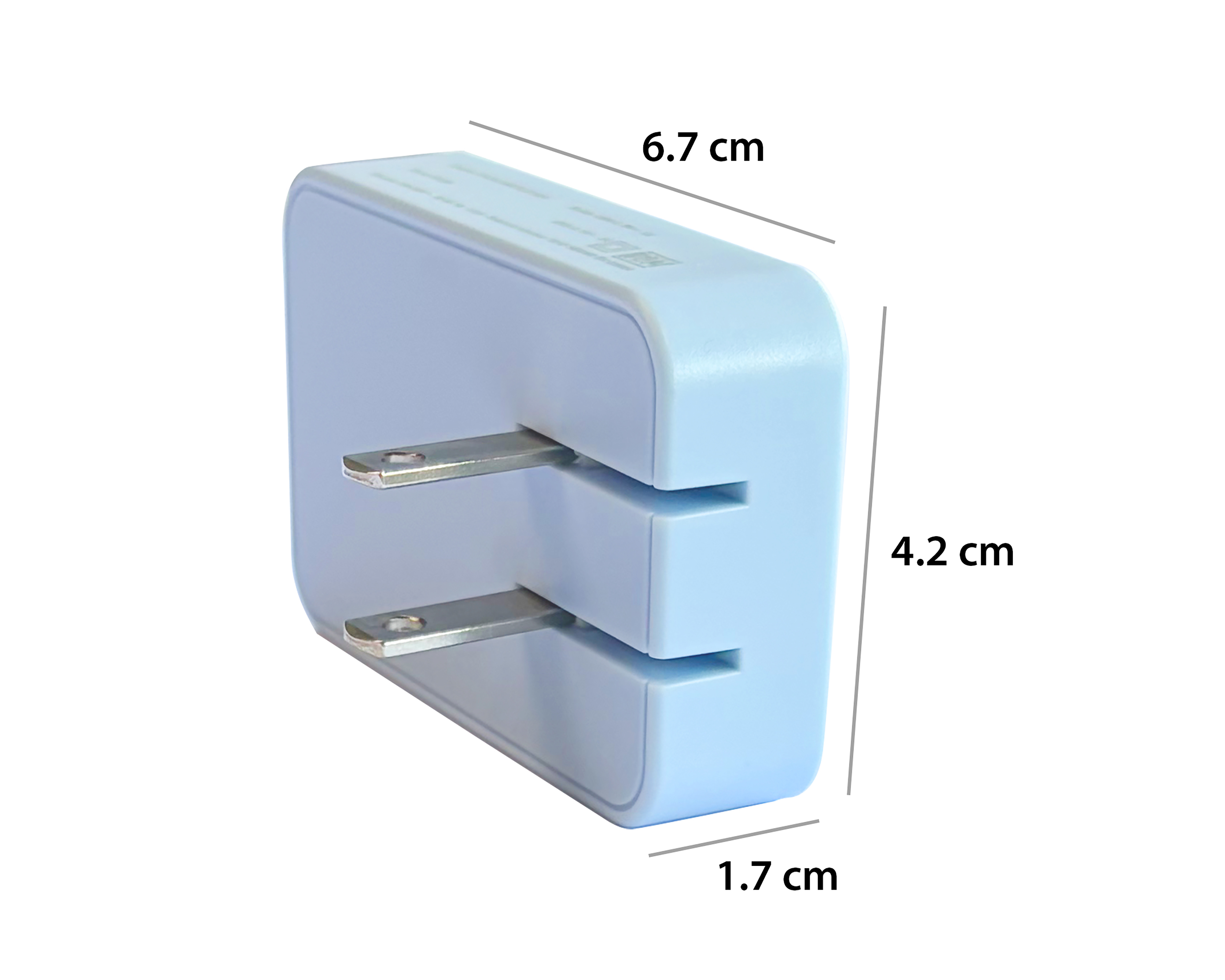 Foto 7 pulgar | Foto 6 | Adaptador de Corriente con Entrada USB y USB-C Blob 15 W