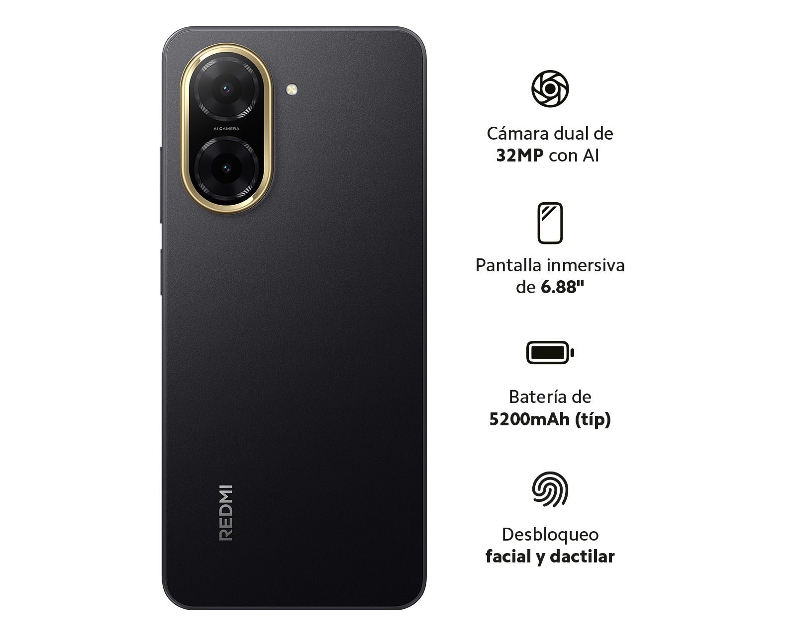 Foto 10 pulgar | Foto 9 | Telcel Xiaomi Redmi A5 128 GB Negro