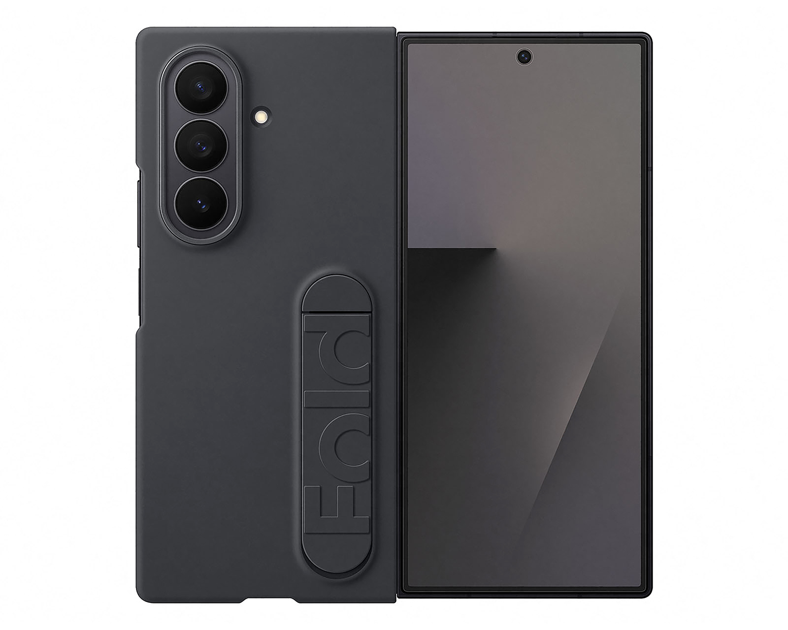 Foto 1 | Foto 1 | Funda de Silicón Samsung para Galaxy Z Fold 7 Negra