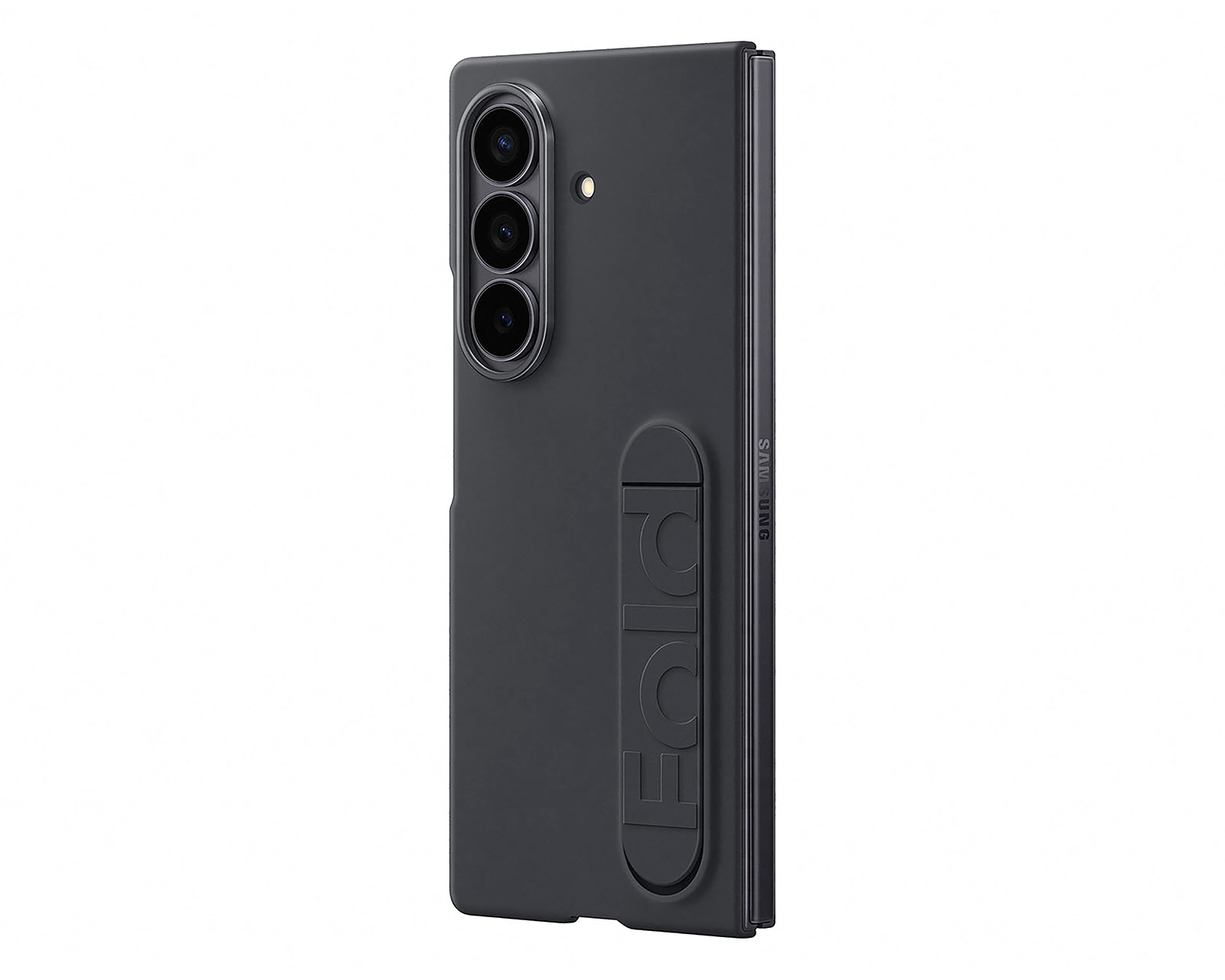 Foto 4 pulgar | Foto 3 | Funda de Silicón Samsung para Galaxy Z Fold 7 Negra