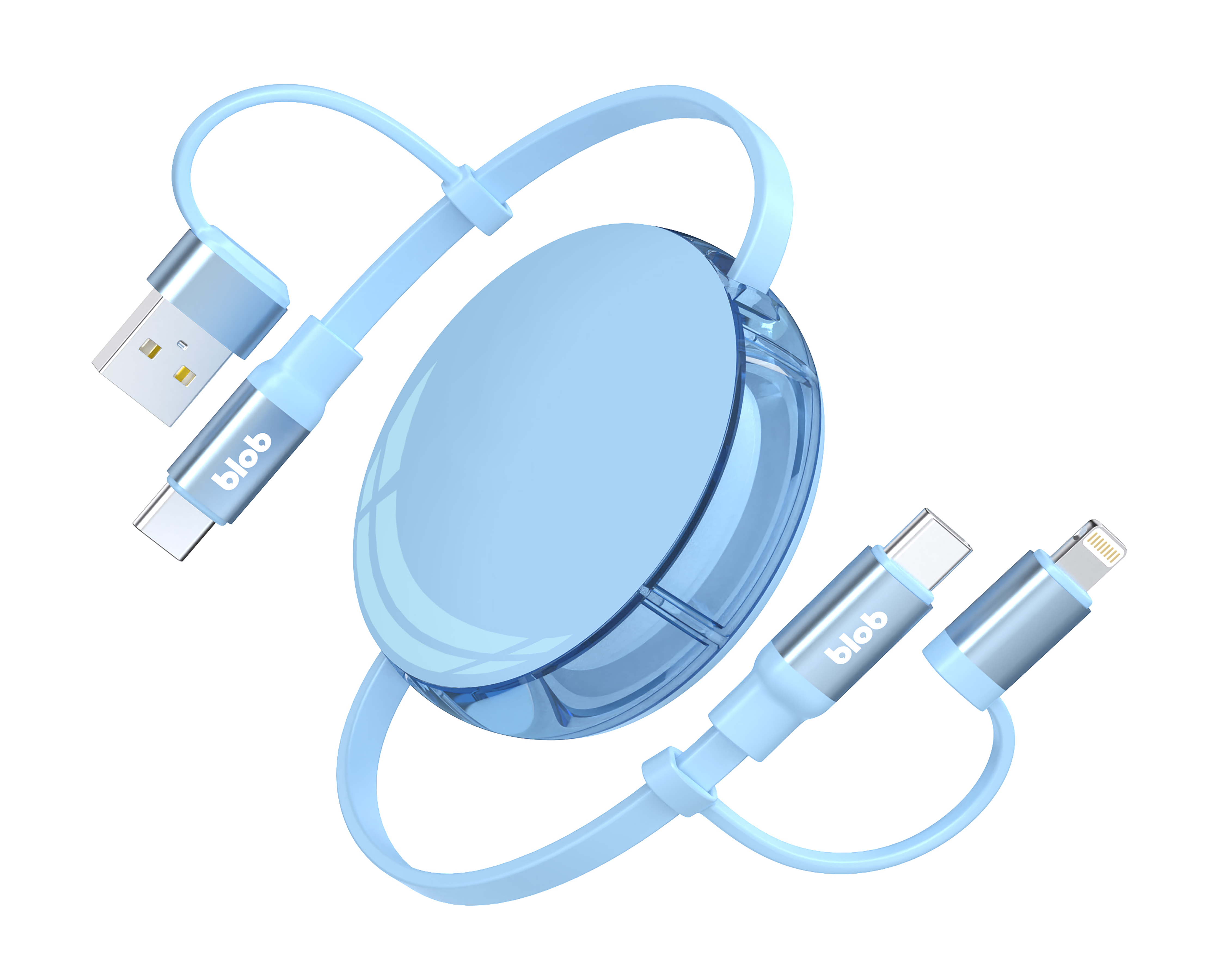 Cable 4 en 1 Blob 1 m