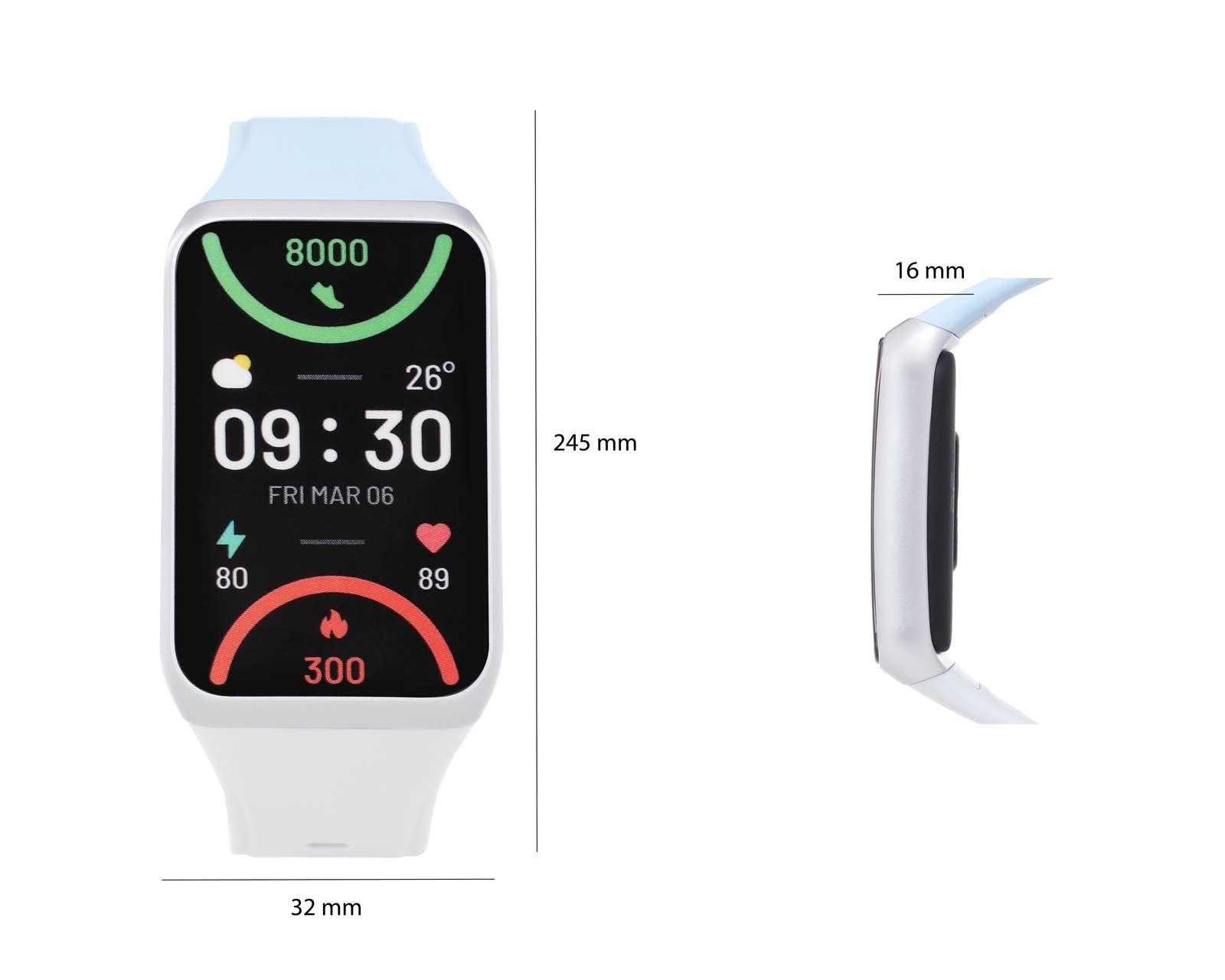 Foto 7 pulgar | Foto 6 | Smartwatch OPPO Band 2 Azul