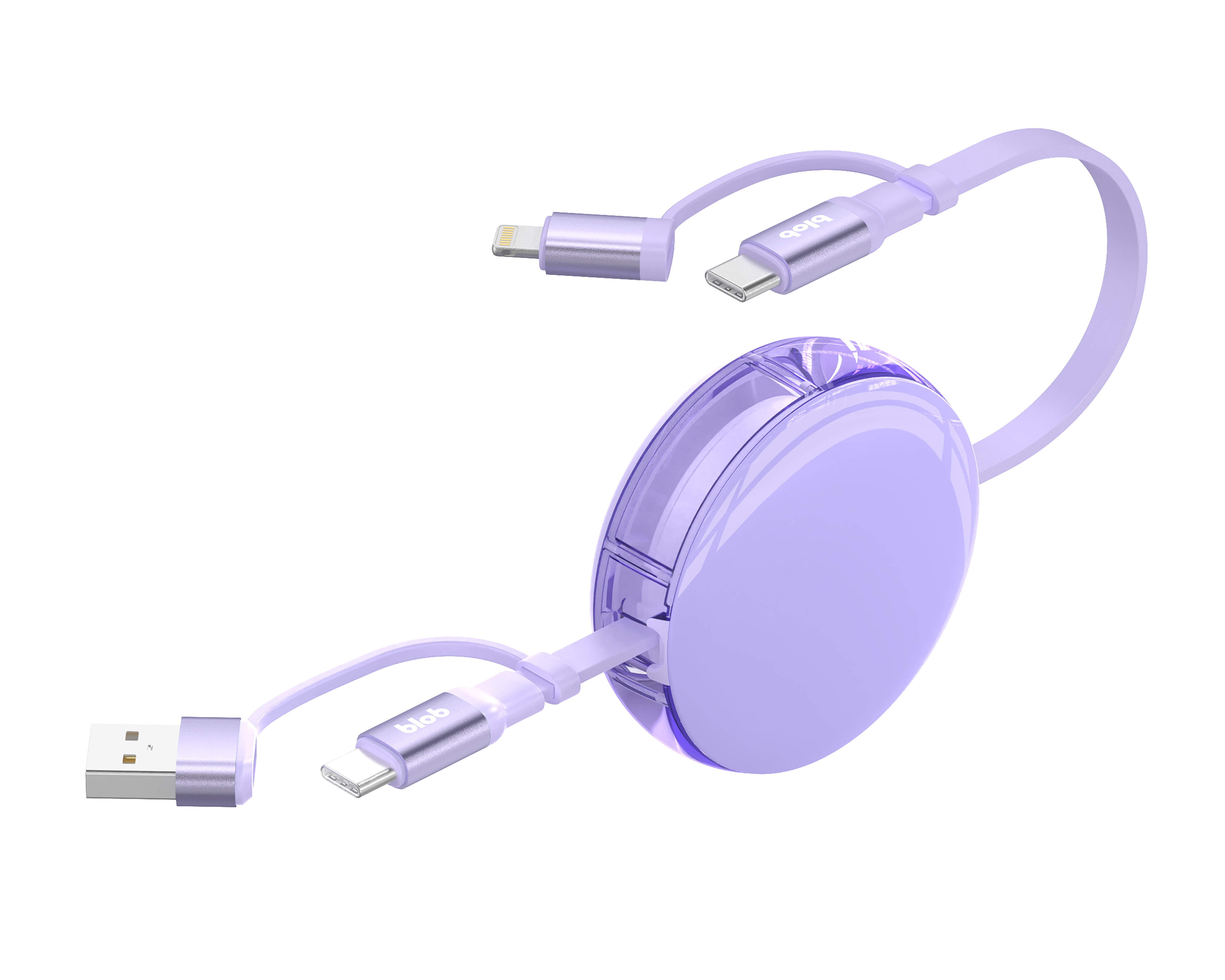 Foto 4 pulgar | Foto 3 | Cable 4 en 1 Blob 1 m