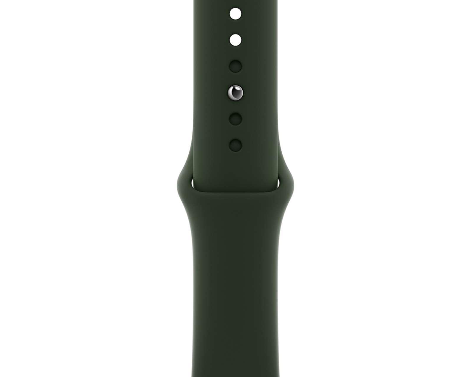 Foto 2 pulgar | Foto 1 | Correa Apple color Verde Chipre para Caja de 44 mm