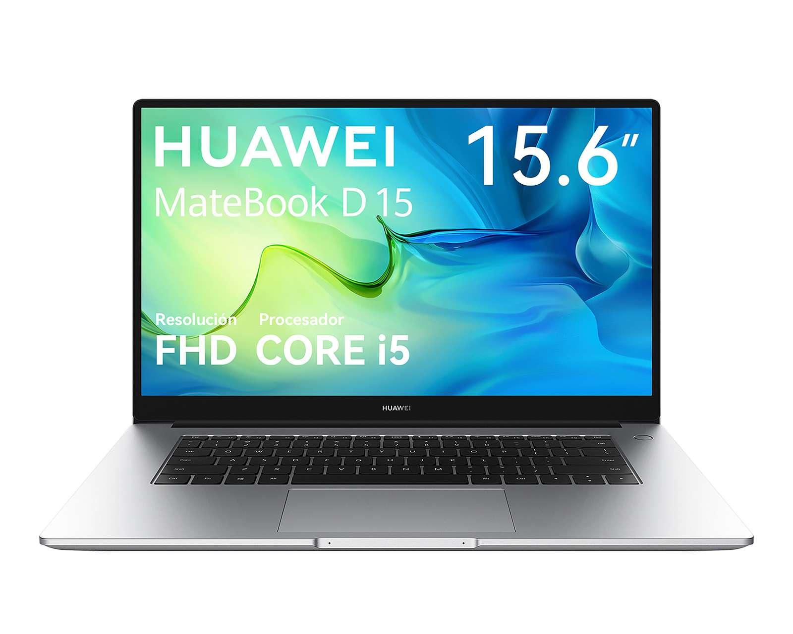 Foto 1 | Foto 1 | Laptop Huawei Matebook D15 15.6'' Windows 11 Home Intel Core i5 8 GB RAM 512 GB SSD Plata
