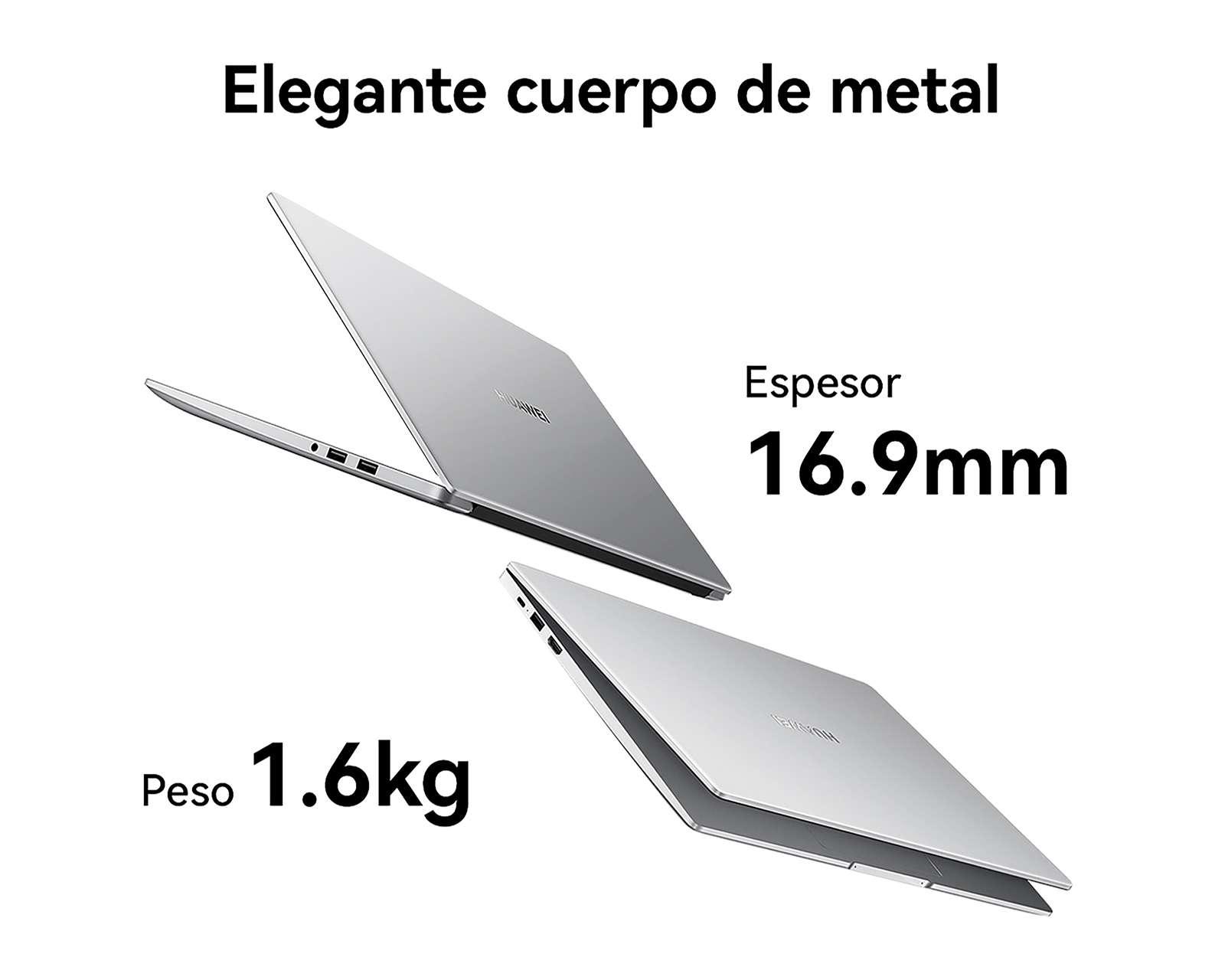 Foto 7 | Foto 4 | Laptop Huawei Matebook D15 15.6'' Windows 11 Home Intel Core i5 8 GB RAM 512 GB SSD Plata