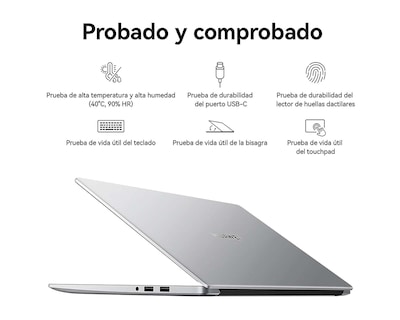 Foto 8 | Foto 5 | Laptop Huawei Matebook D15 15.6'' Windows 11 Home Intel Core i5 8 GB RAM 512 GB SSD Plata