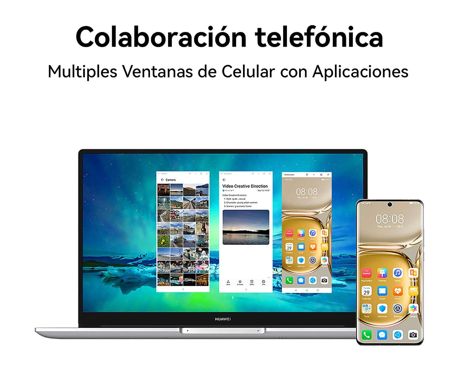 Foto 10 pulgar | Foto 9 | Laptop Huawei Matebook D15 15.6'' Windows 11 Home Intel Core i5 8 GB RAM 512 GB SSD Plata