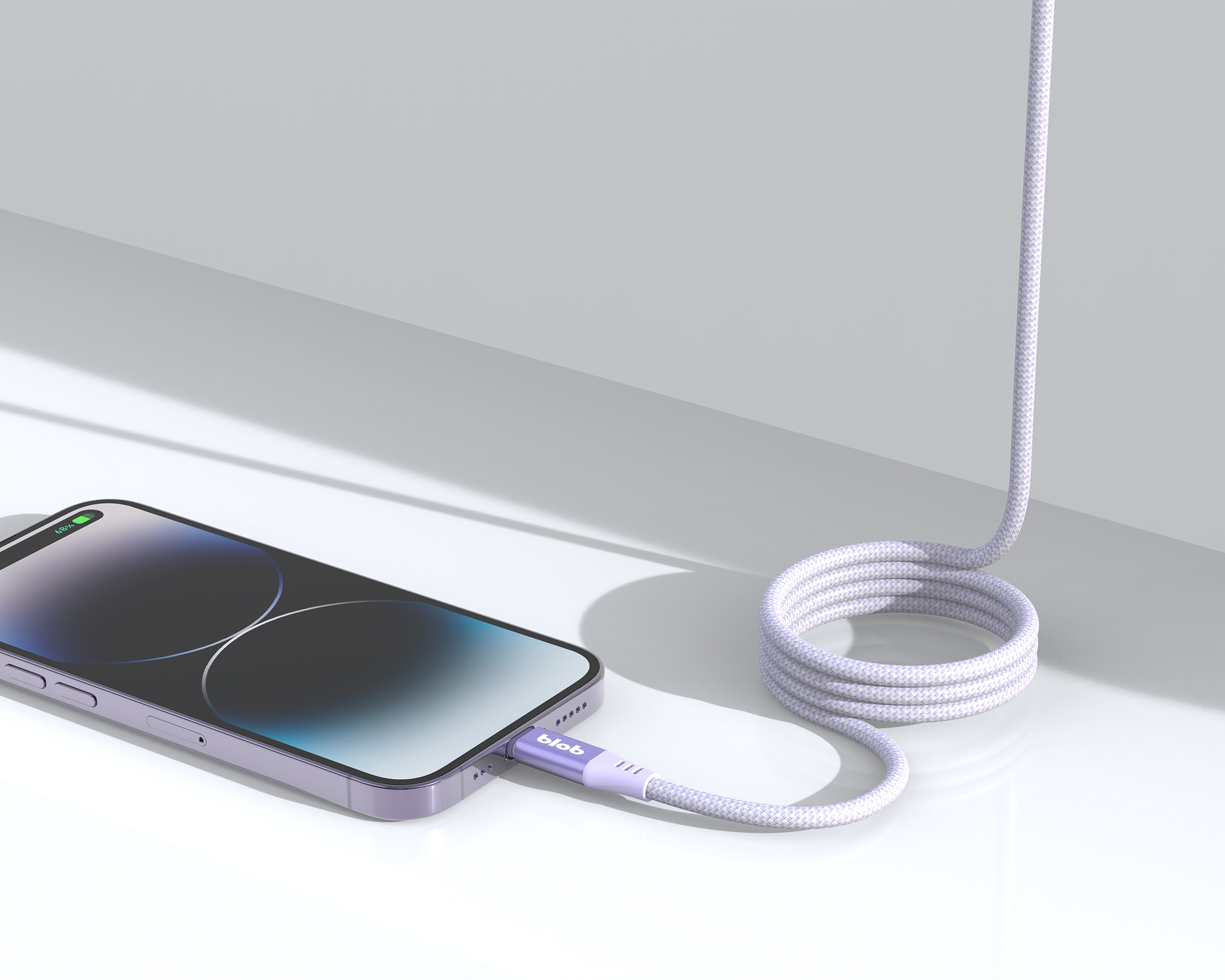 Foto 5 | Foto 5 | Cable USB C - Ligtning Blob 1 m