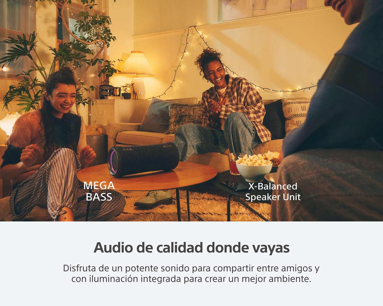 Foto 8 | Foto 8 | Bocina Bluetooth Portátil Sony XG300 Resistente al Agua