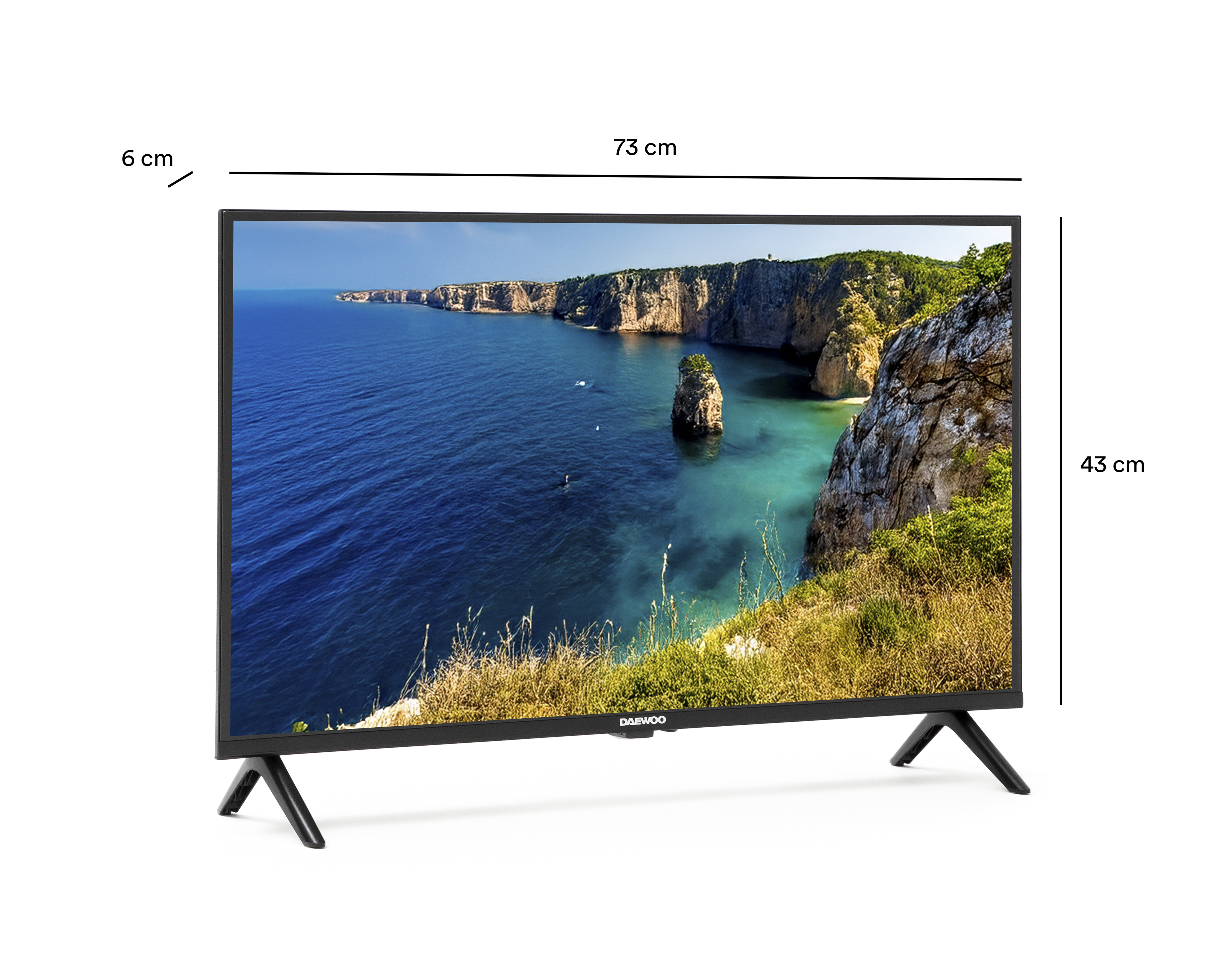 Foto 9 pulgar | Foto 8 | Pantalla LED Daewoo 32 Pulgadas HD DAW32H