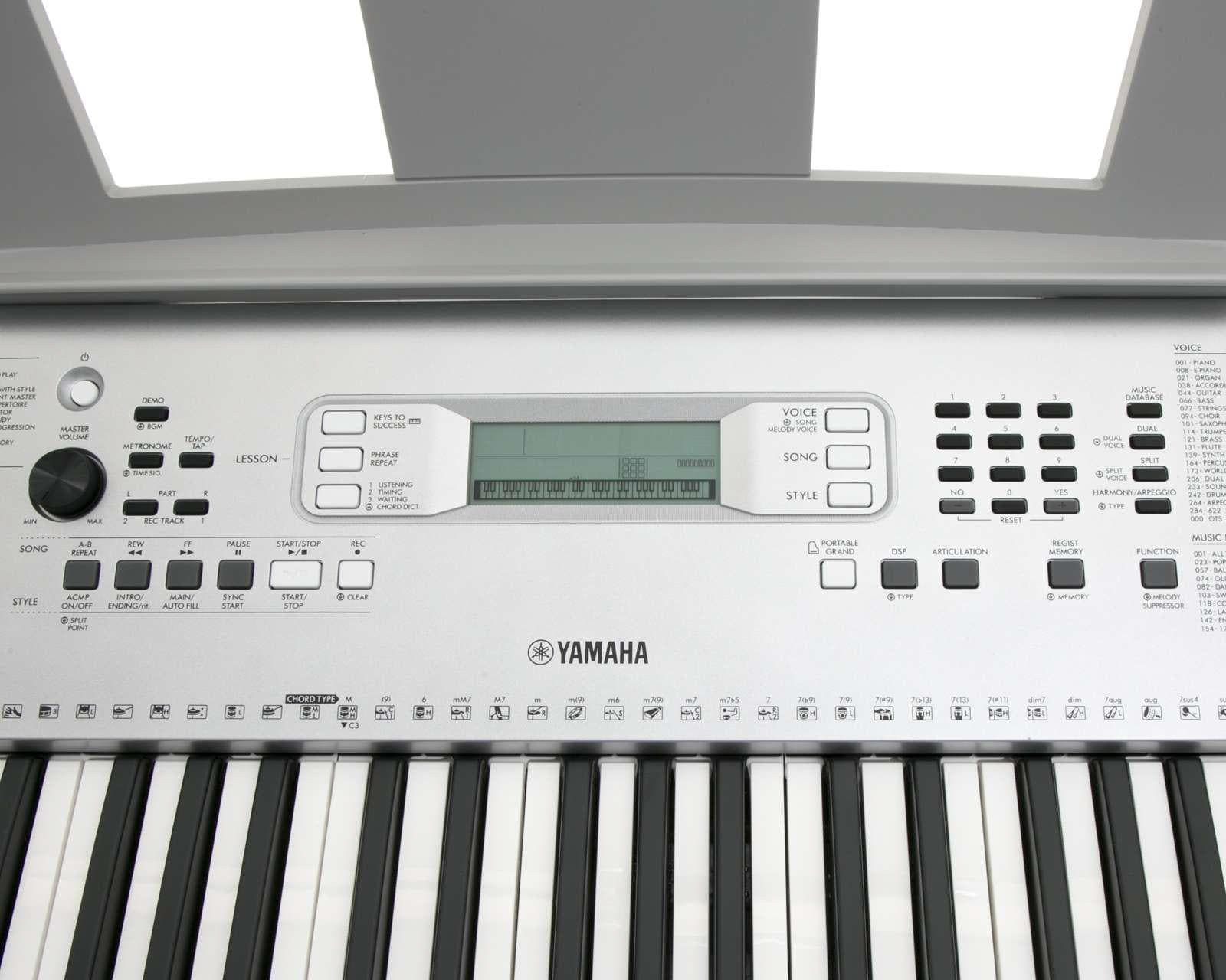 Foto 5 | Foto 5 | Piano Digital Yamaha YPT-370 color Gris