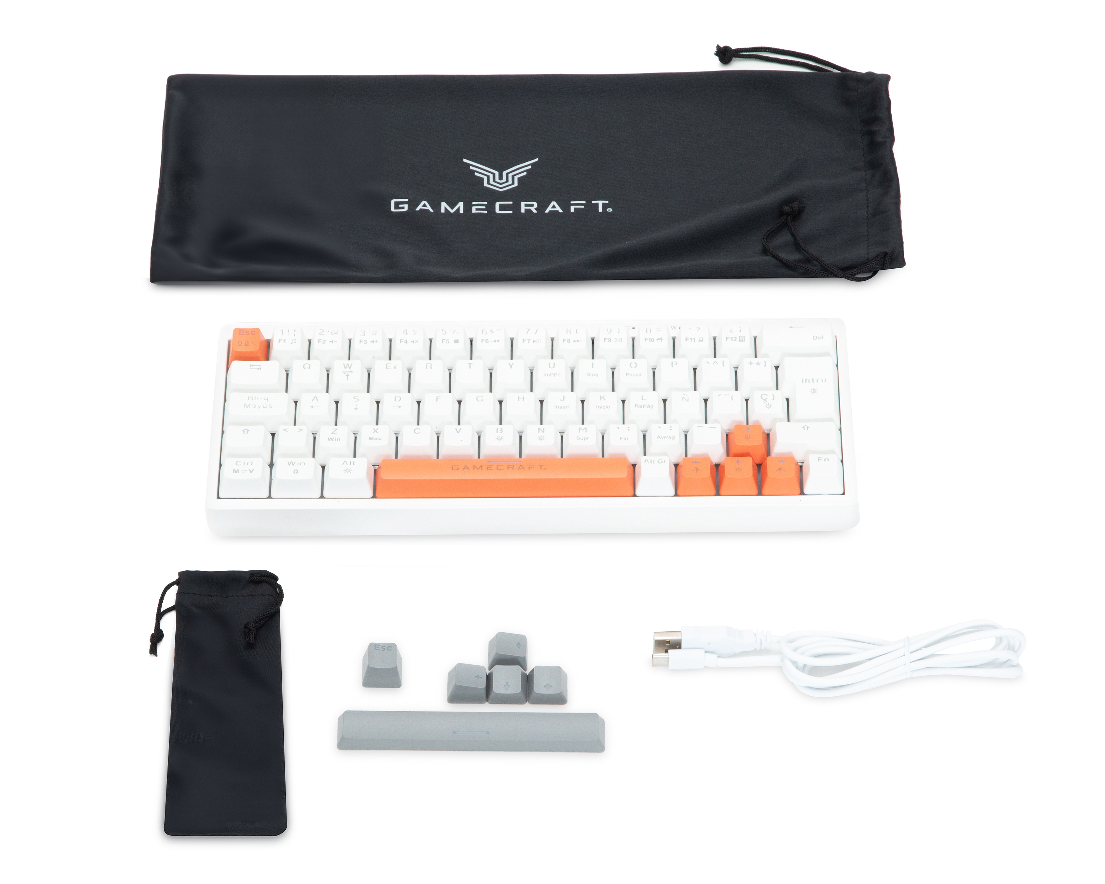 Foto 1 | Foto 1 | Teclado Gamer Alámbrico Gamecraft Krypton T5000