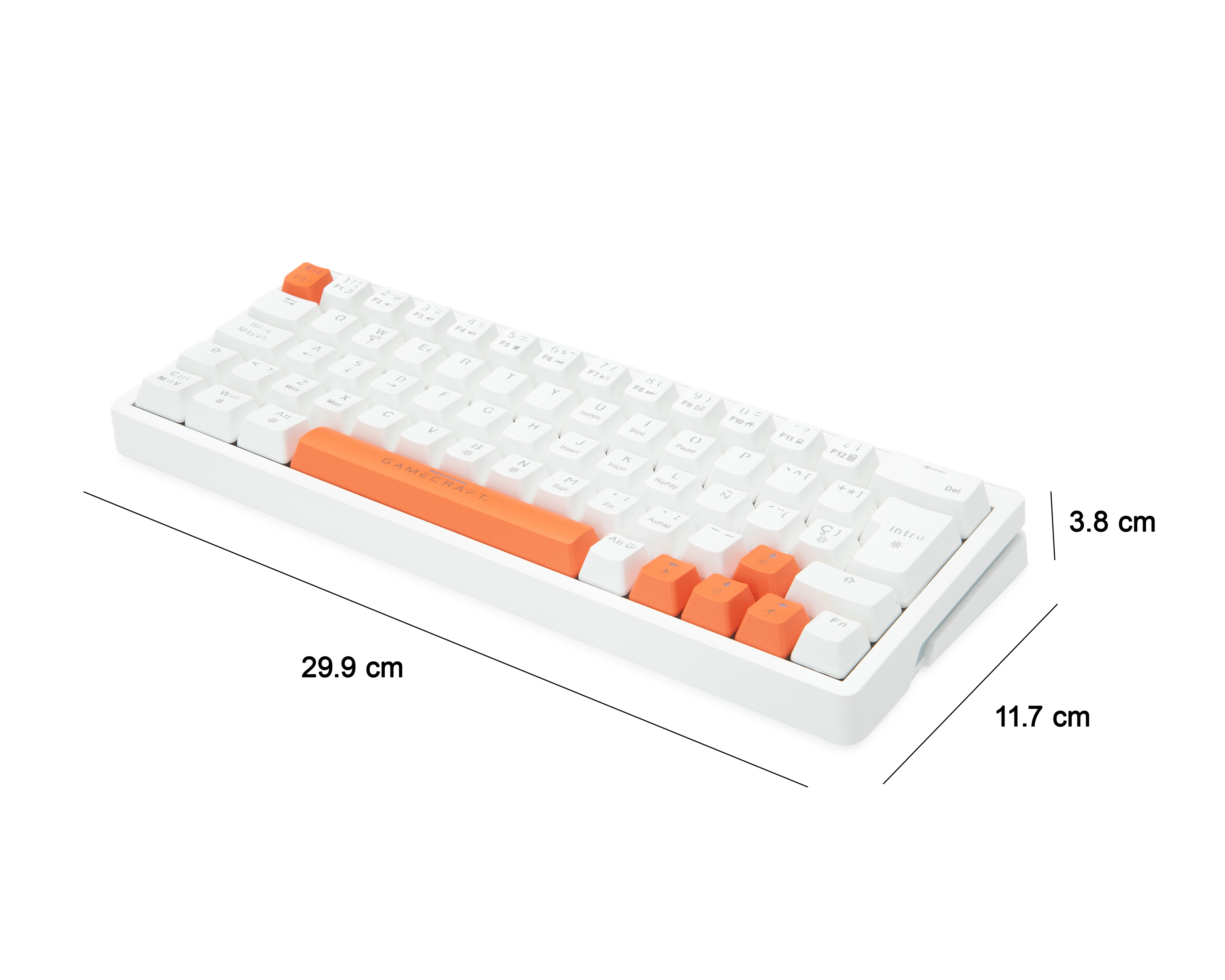 Foto 6 | Foto 6 | Teclado Gamer Alámbrico Gamecraft Krypton T5000