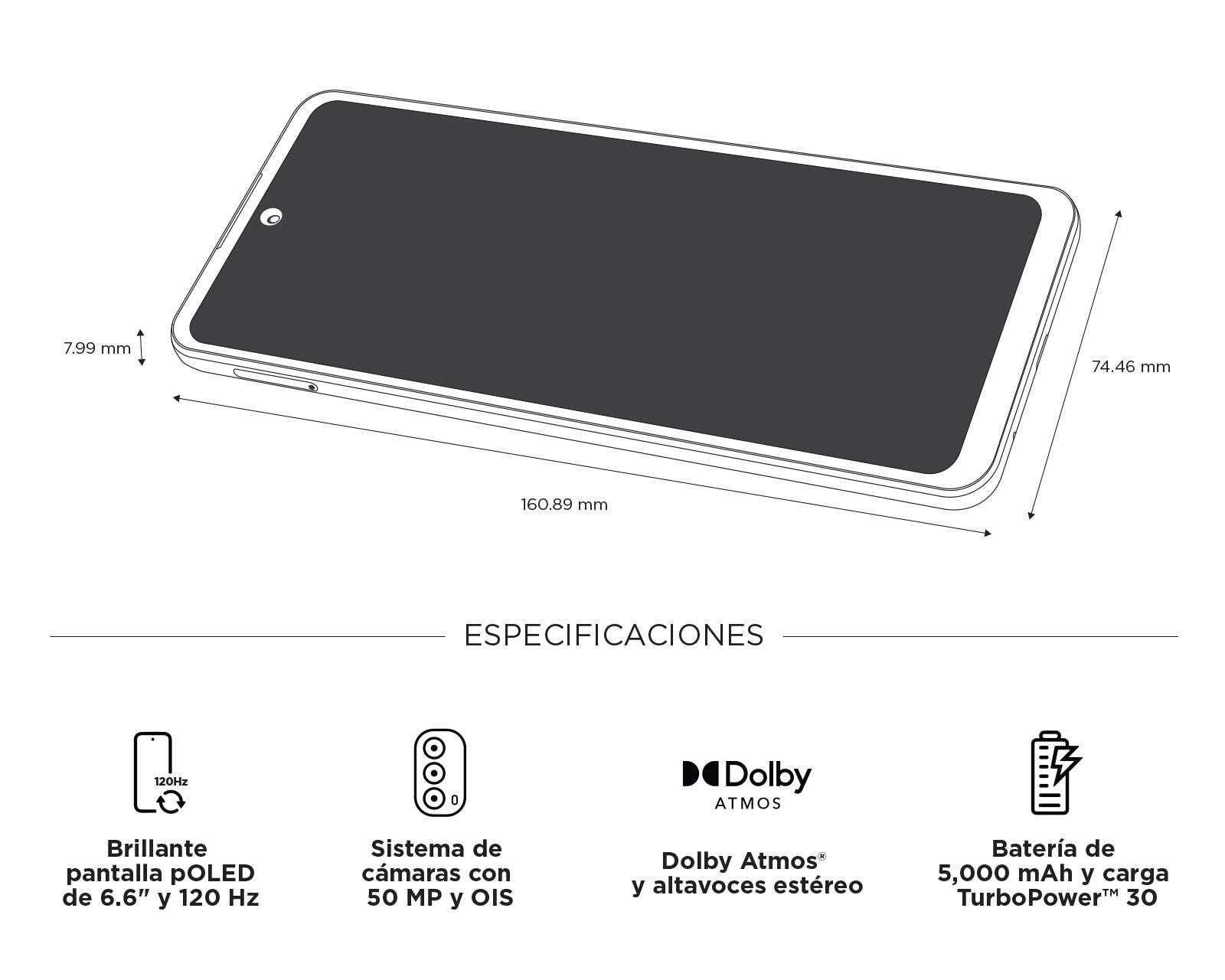Foto 9 pulgar | Foto 8 | Telcel Motorola G82 128 GB Negro