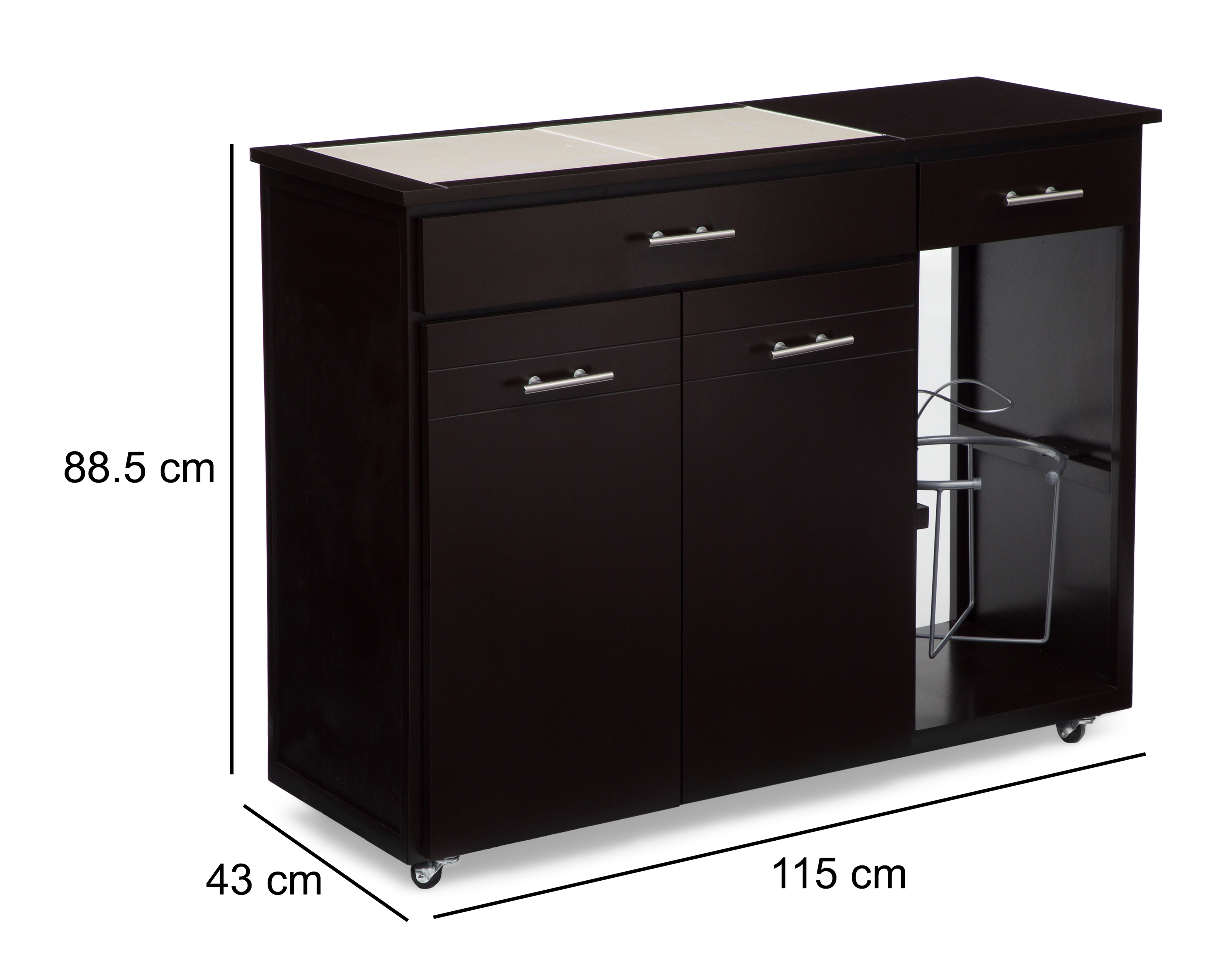 Foto 4 | Foto 4 | Mesa Multiusos Atenas con 2 Puertas