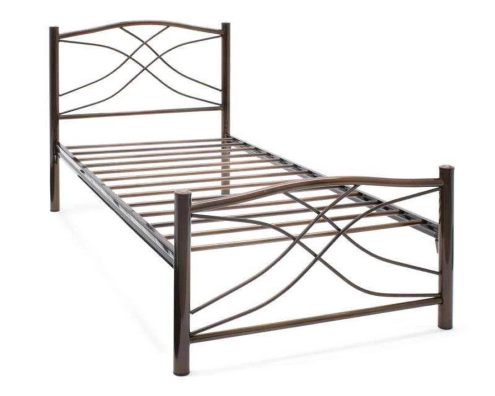 Foto 3 | Foto 3 | Cama Individual Chocolate de Metal