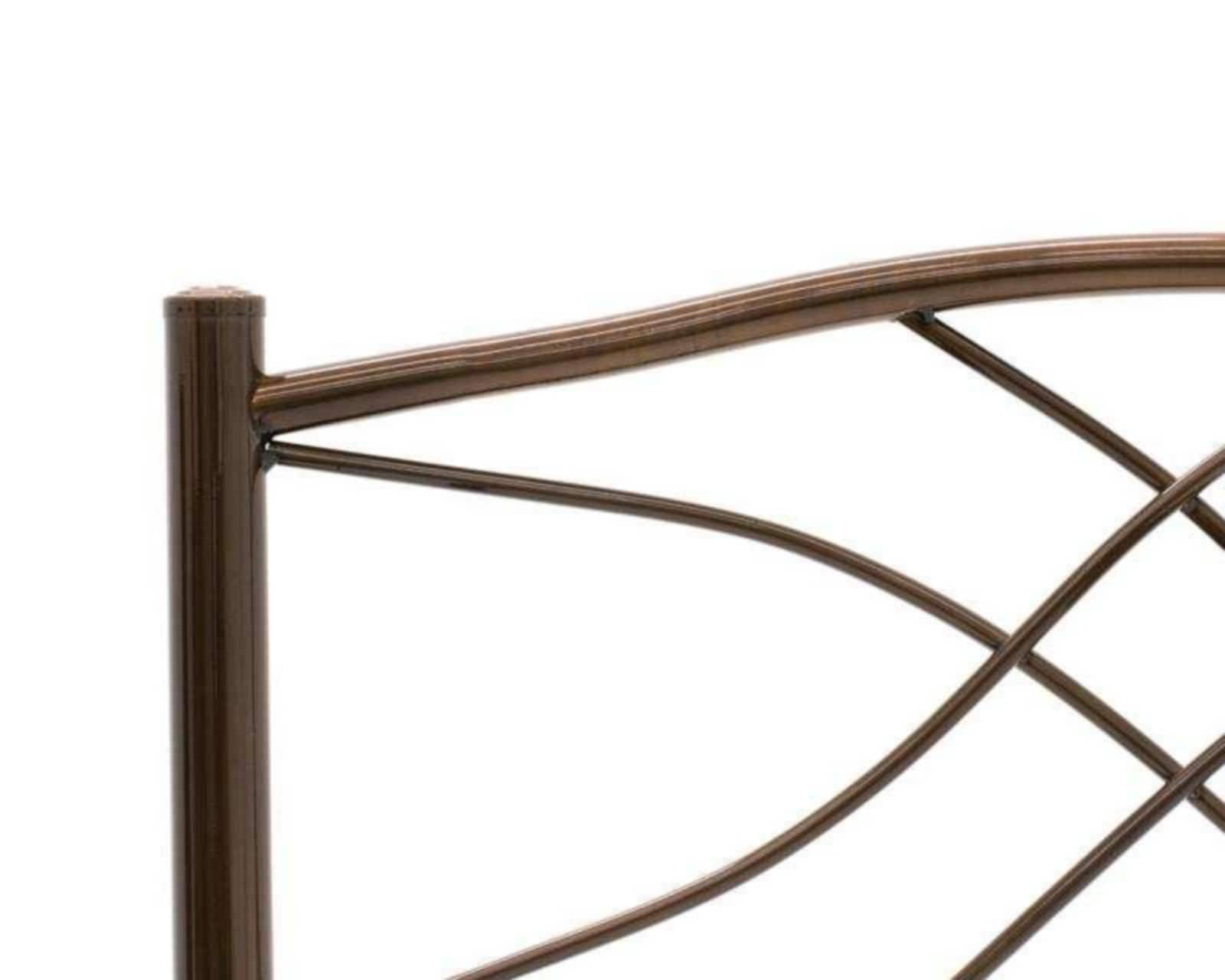 Foto 4 | Foto 4 | Cama Individual Chocolate de Metal