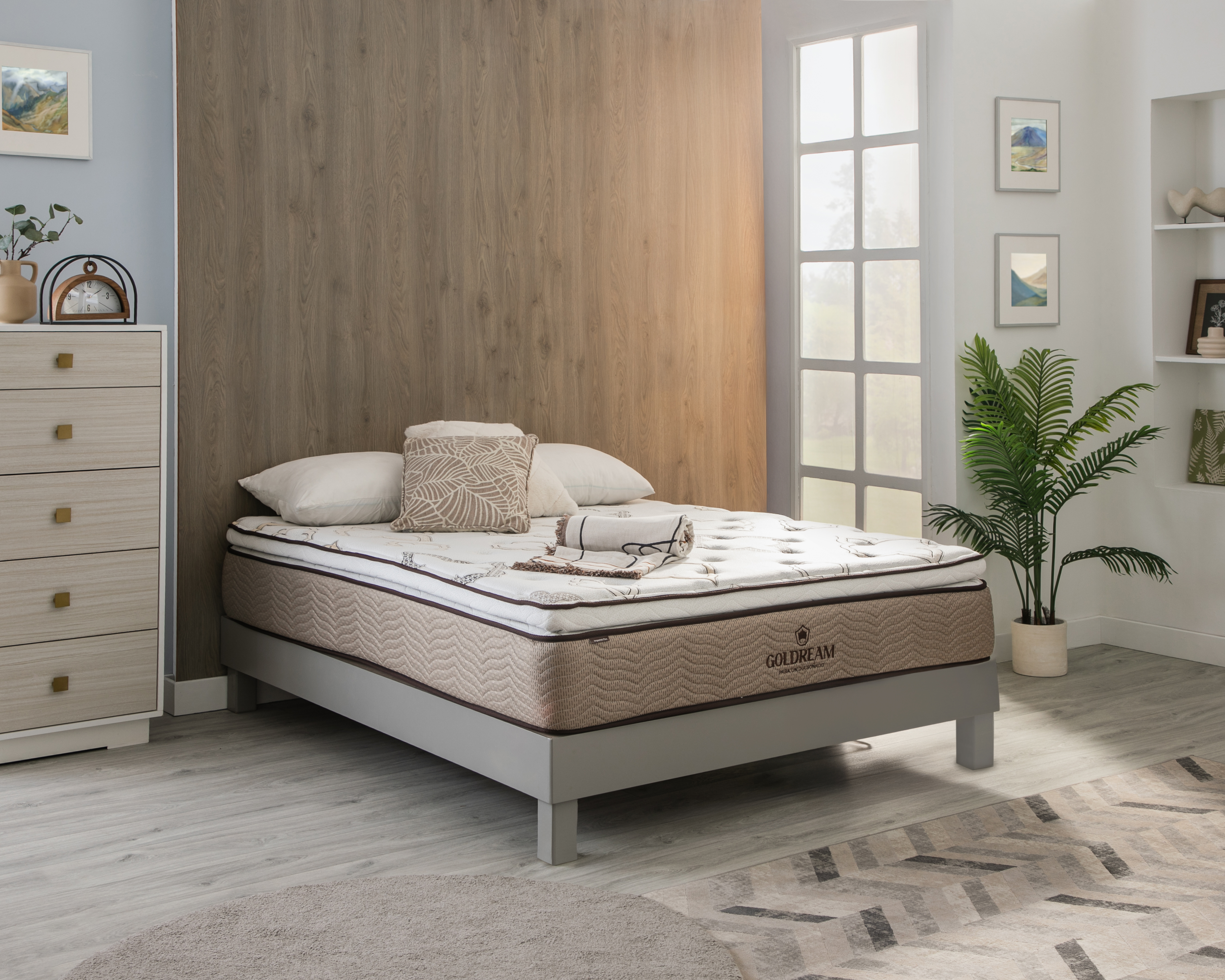 Colchón Queen Size Goldream Imperial Plus