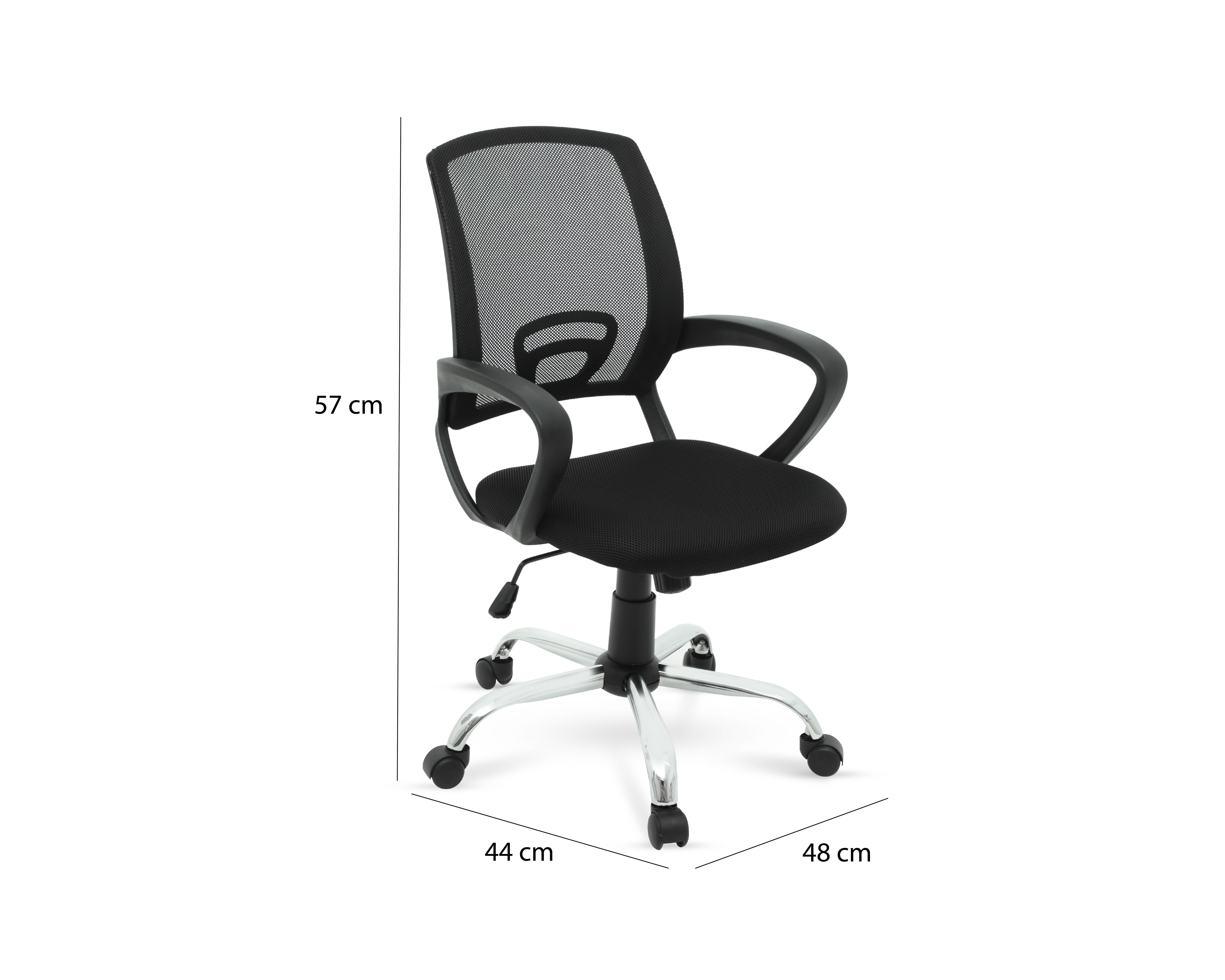 Foto 6 | Foto 6 | Silla de Oficina Excel Negra