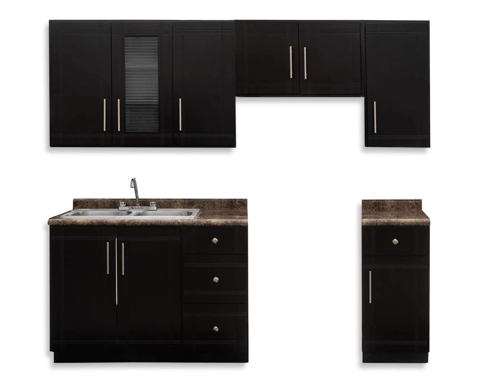 Foto 2 | Foto 2 | Cocina Integral Ébano Chocolate 237 cm