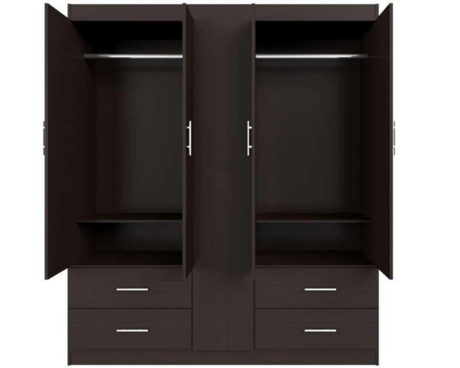Foto 4 | Foto 4 | Ropero Mobi Firenze Chocolate 152 cm