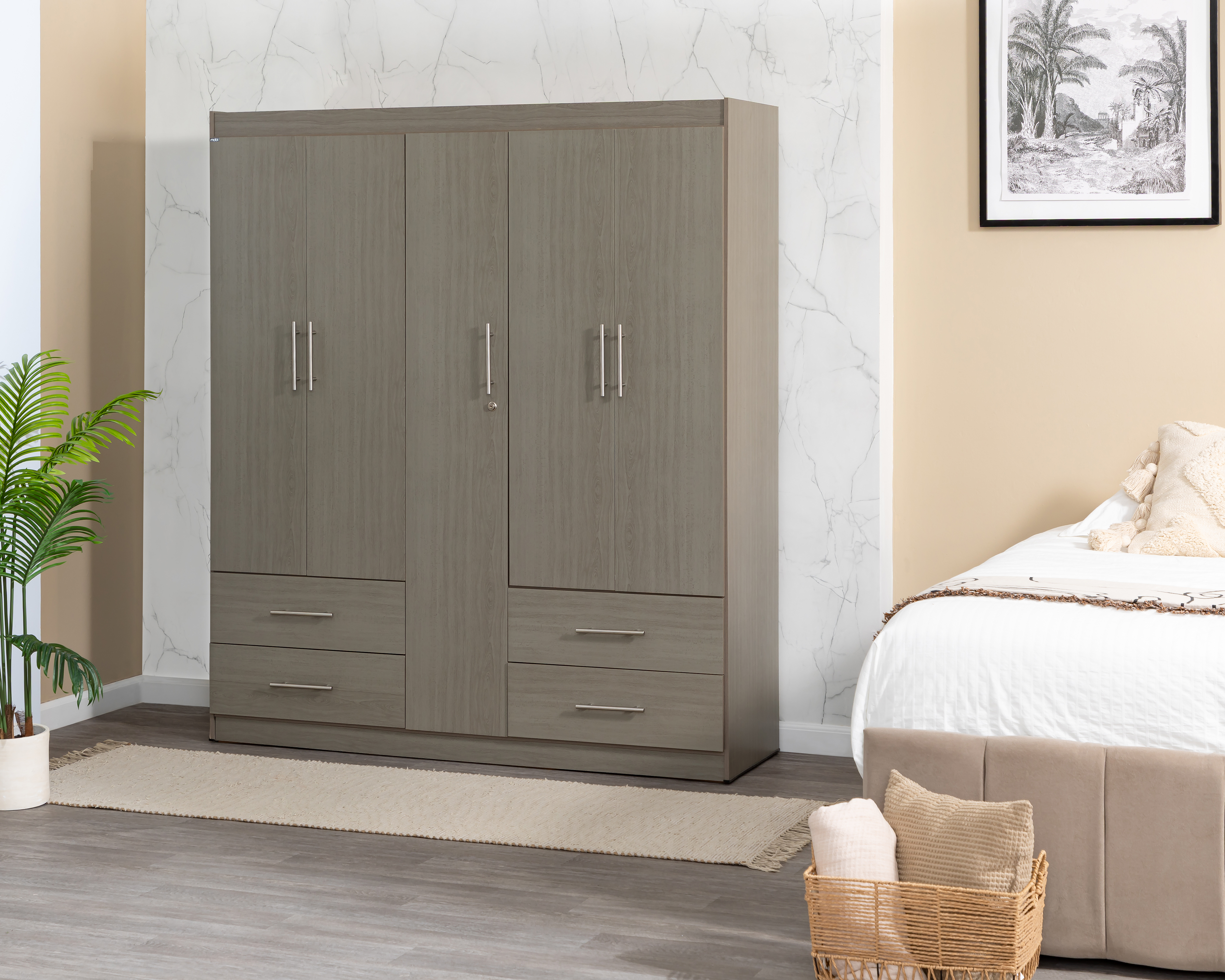 Ropero Mobi Firenze Fresno 152 cm