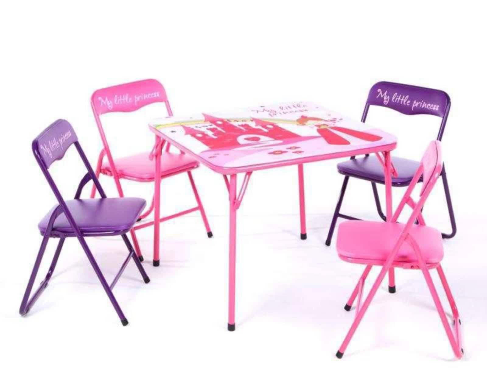 Foto 3 pulgar | Foto 2 | Mesa Infantil Baby Colors Princess Rosa