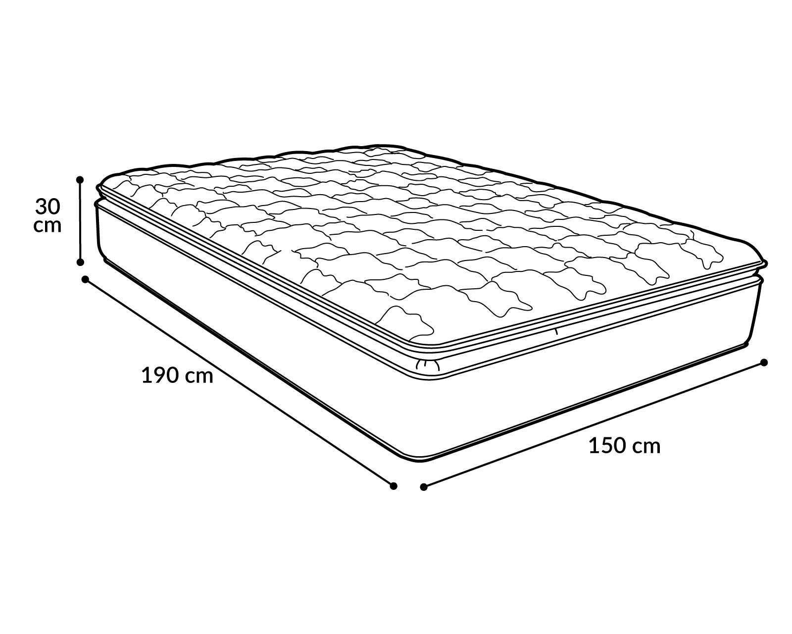 Foto 5 | Foto 5 | Colchón Queen Size Spring Air Victory