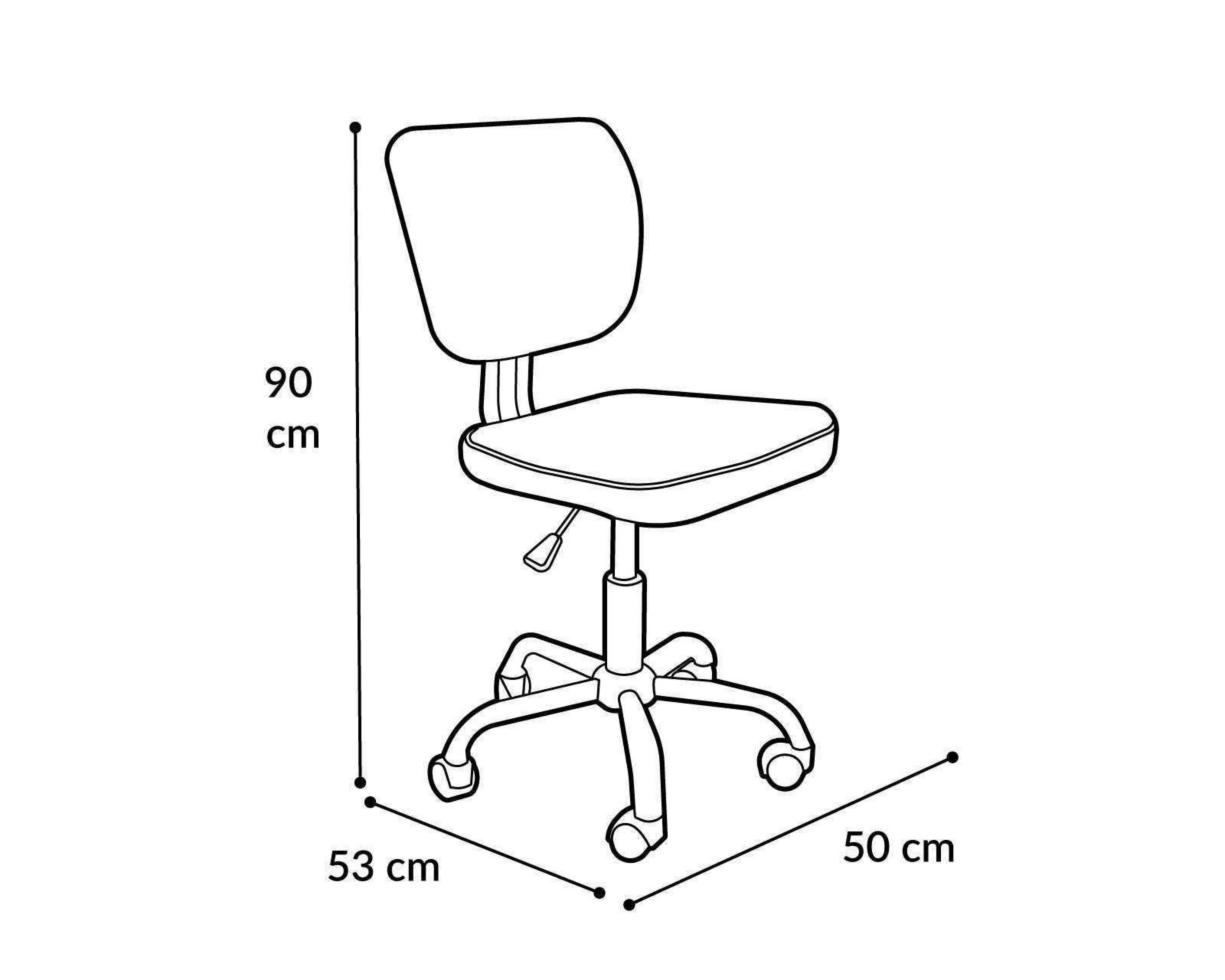 Foto 6 | Foto 6 | Silla de Oficina Cydonia Negra