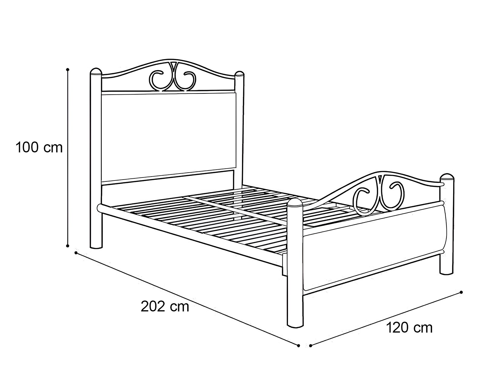Foto 7 pulgar | Foto 6 | Cama Individual Quadri de Metal
