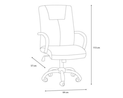 Foto 5 | Foto 5 | Silla para Oficina Quinn Negra