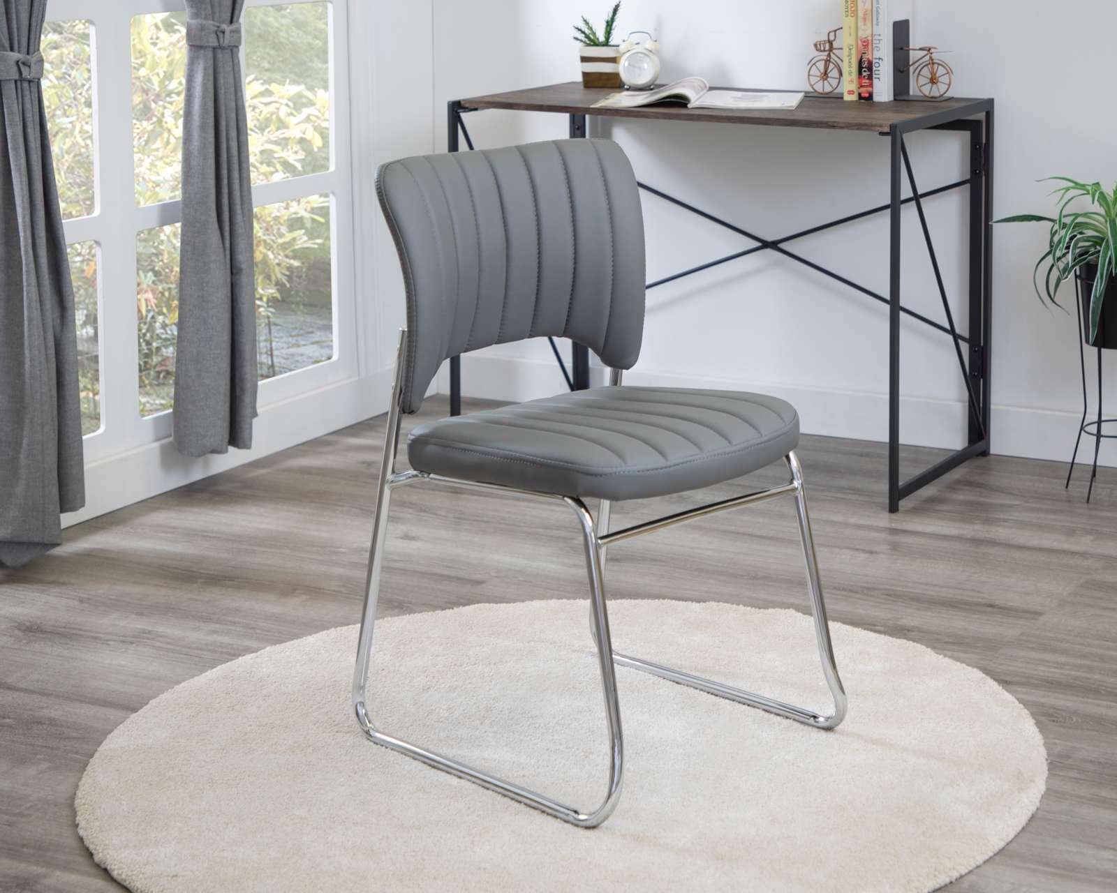 Silla para Oficina Rikka Gris