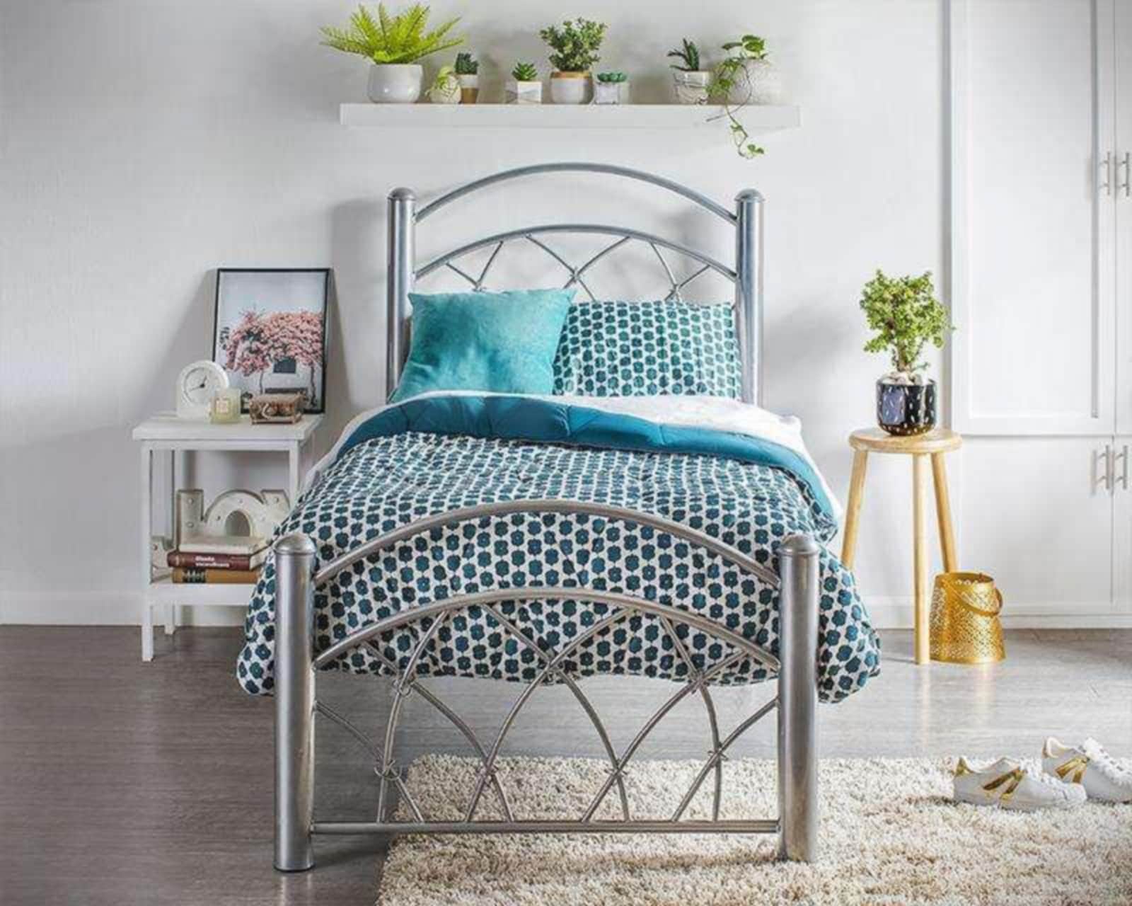 Cama Individual Paris de Metal