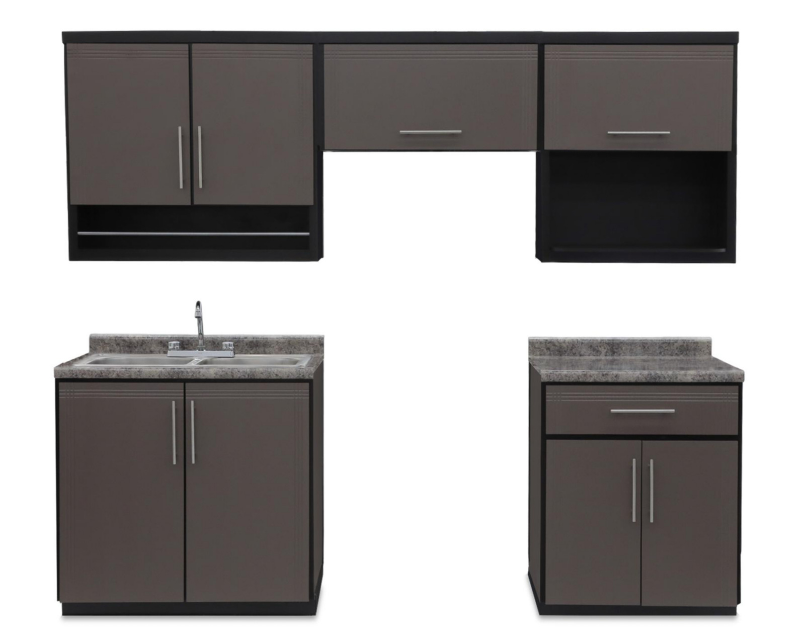 Foto 4 pulgar | Foto 3 | Cocina Integral Marruecos Gris 240 cm